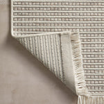 Amber Lewis x Loloi Malibu Ivory / Dove Rug No. 02 5-Rugs - indoor/outdoor Loloi