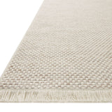 Amber Lewis x Loloi Malibu Ivory / Dove Rug No. 04 5-Rugs - indoor/outdoor Loloi