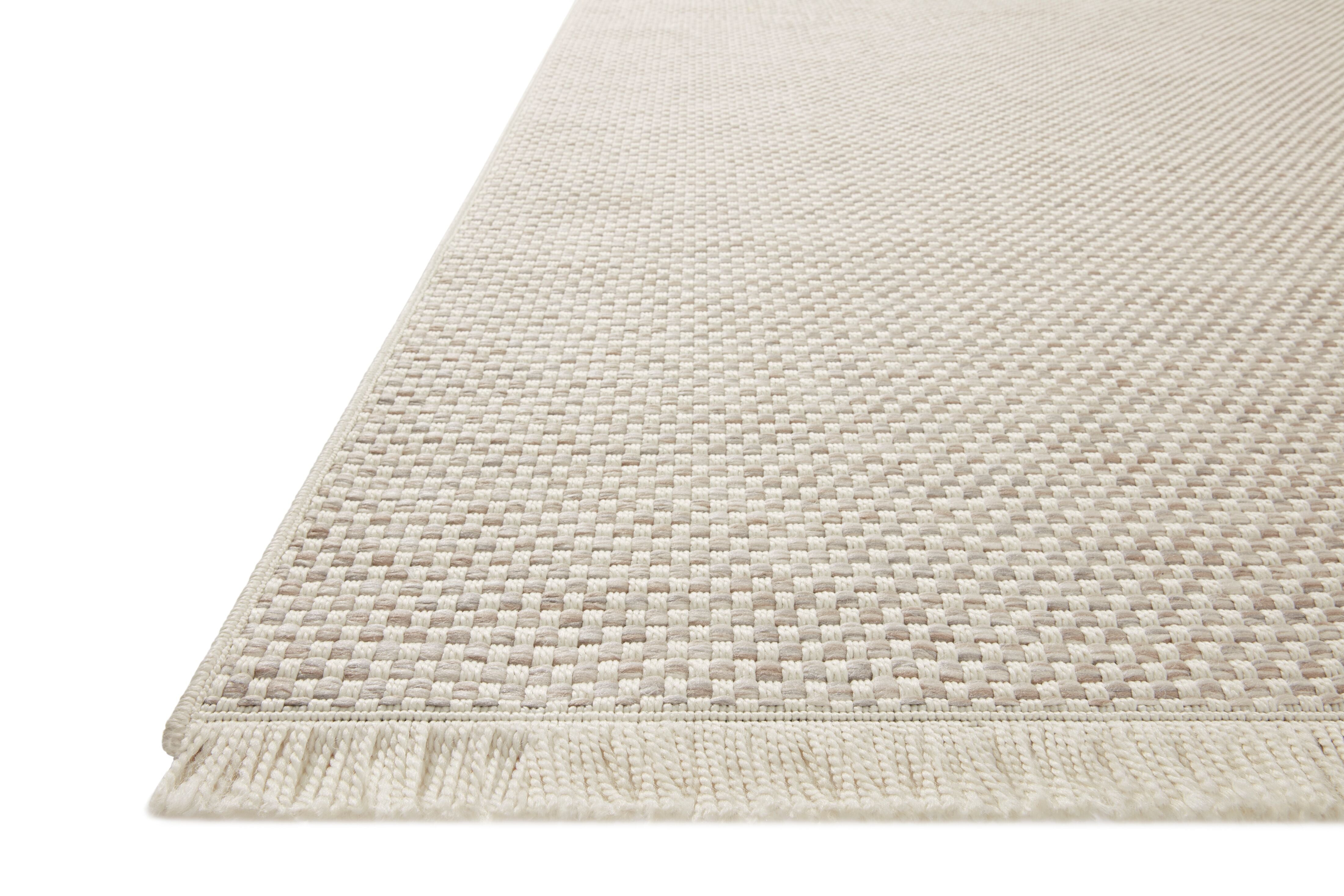 Amber Lewis x Loloi Malibu Ivory / Dove Rug No. 03 5-Rugs - indoor/outdoor Loloi
