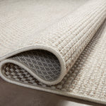 Amber Lewis x Loloi Malibu Ivory / Dove Rug No. 03 5-Rugs - indoor/outdoor Loloi