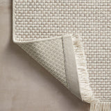 Amber Lewis x Loloi Malibu Ivory / Dove Rug No. 03 5-Rugs - indoor/outdoor Loloi