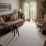 Amber Lewis x Loloi Malibu Ivory / Dove Rug No. 05 5-Rugs - indoor/outdoor Loloi