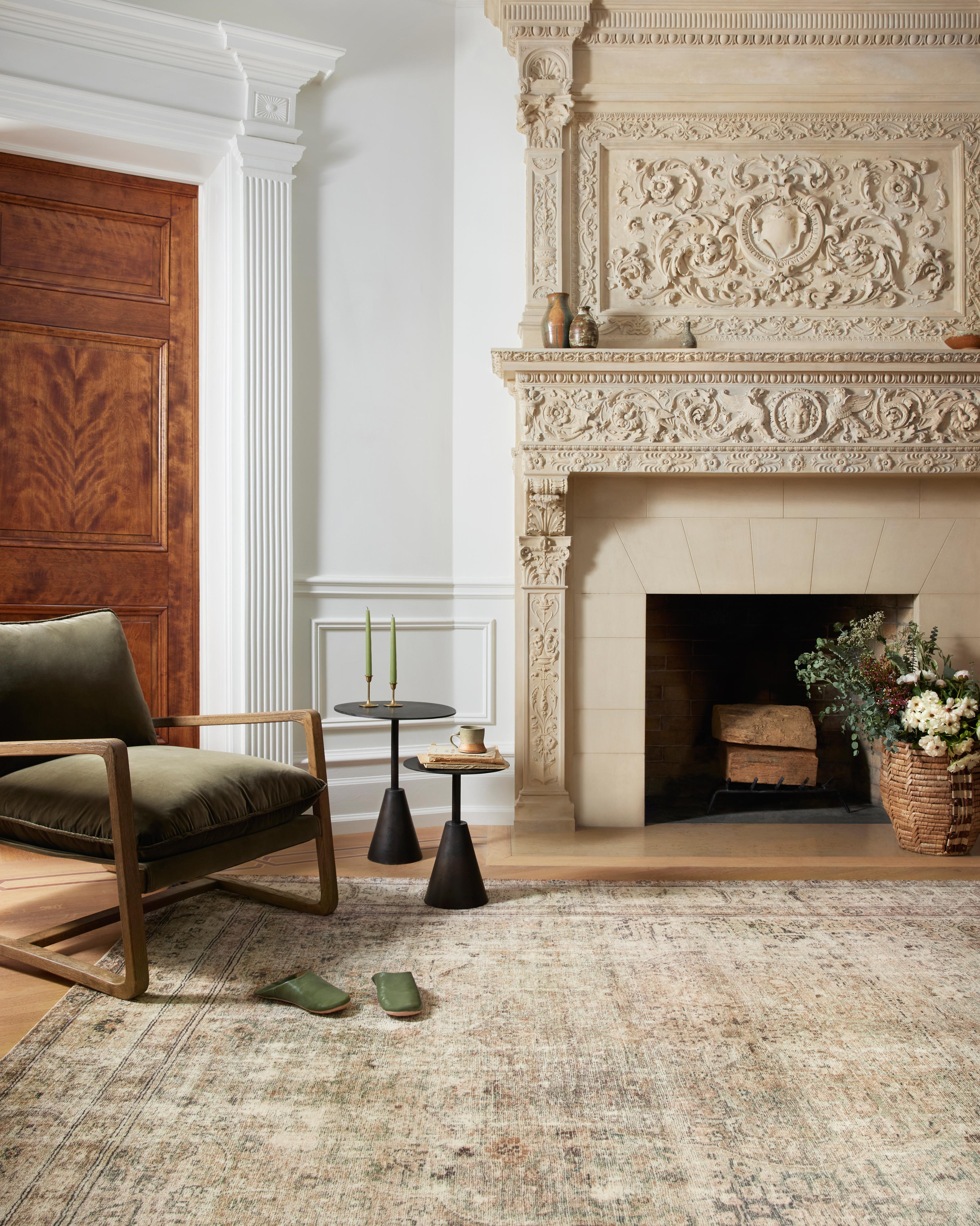 Loloi Margot Antique / Sage Rug 0-patterned rugs Loloi