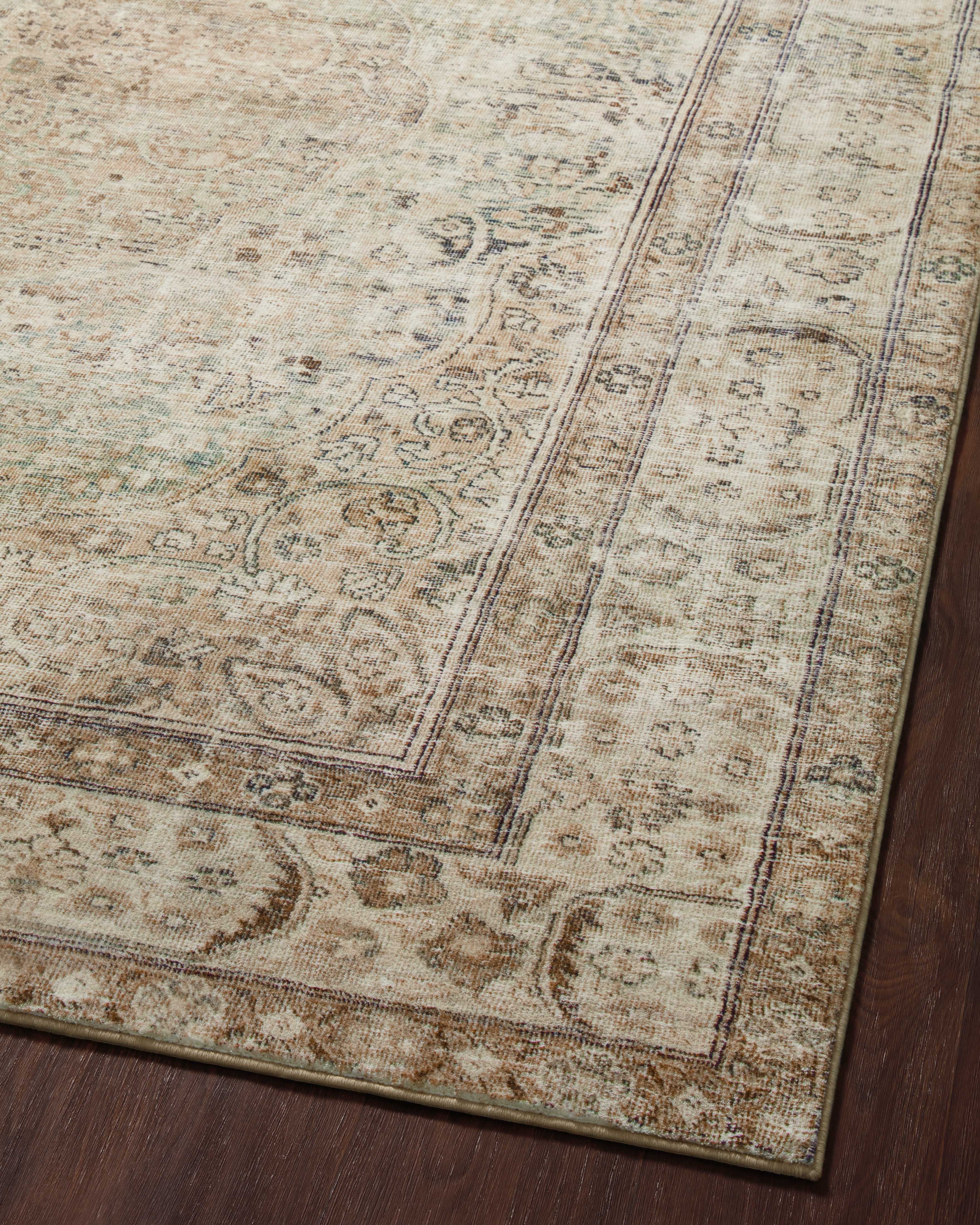 Loloi Margot Antique / Sage Rug No.1 RUGS - synthetic Loloi