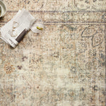 Loloi Margot Antique / Sage Rug No.2 RUGS - synthetic Loloi 18" x 18"