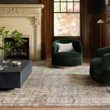 Loloi Margot Antique / Sage Rug No.2 RUGS - synthetic Loloi 18" x 18"