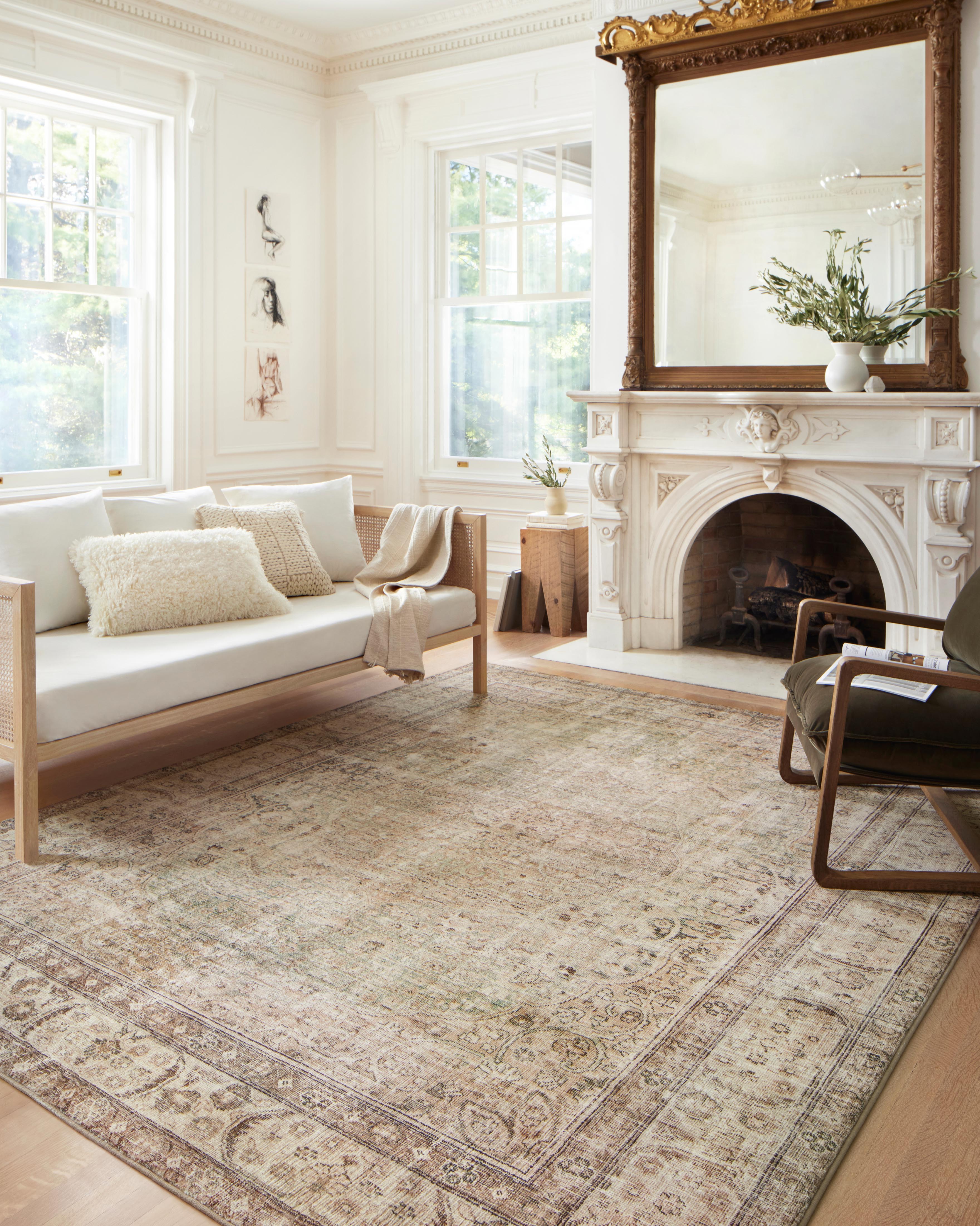 Loloi Margot Antique / Sage Rug No.1 RUGS - synthetic Loloi