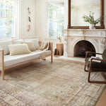 Loloi Margot Antique / Sage Rug No.2 RUGS - synthetic Loloi 18" x 18"