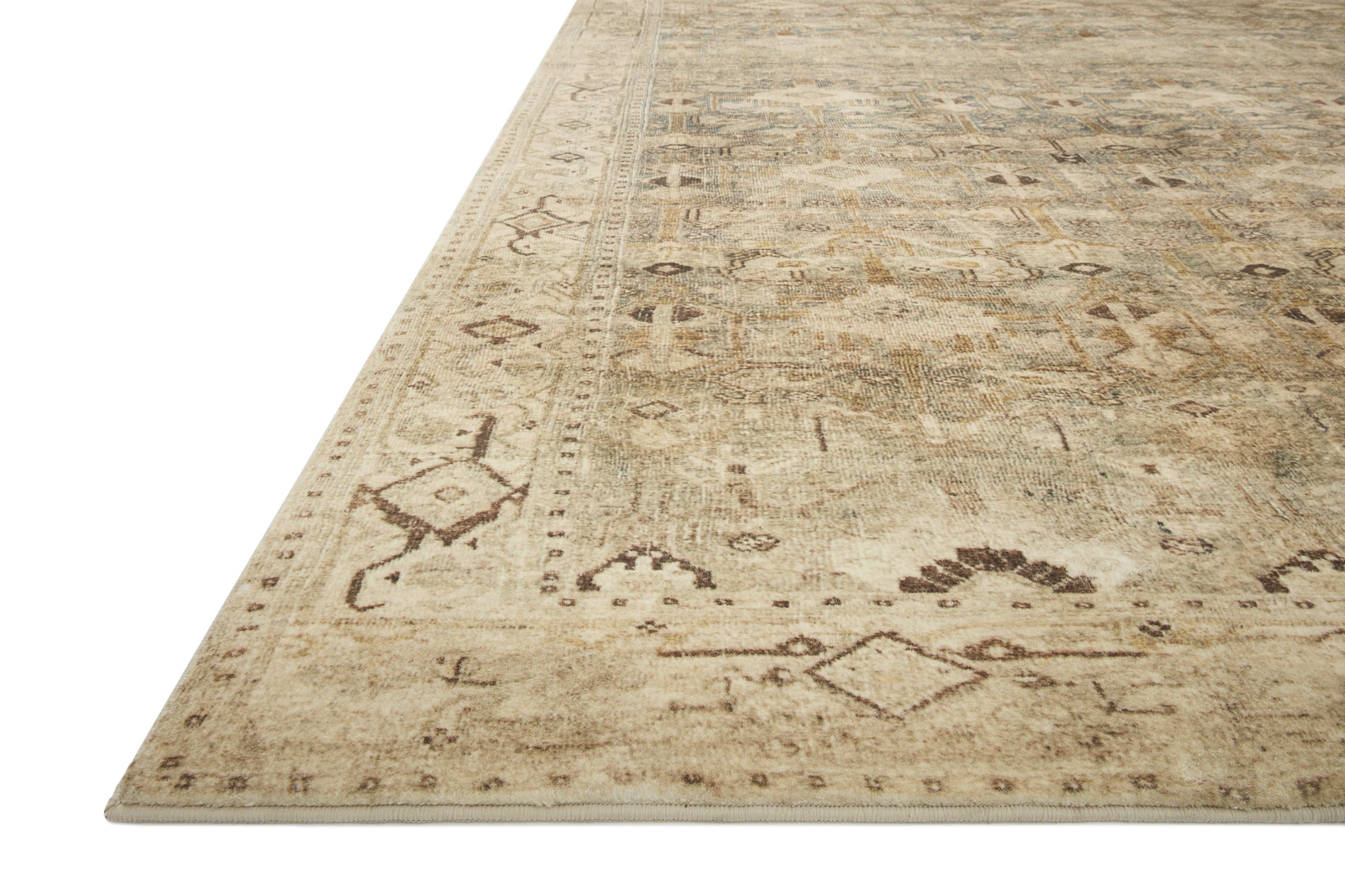 Loloi Margot Antique / Sage Rug No.2 RUGS - synthetic Loloi