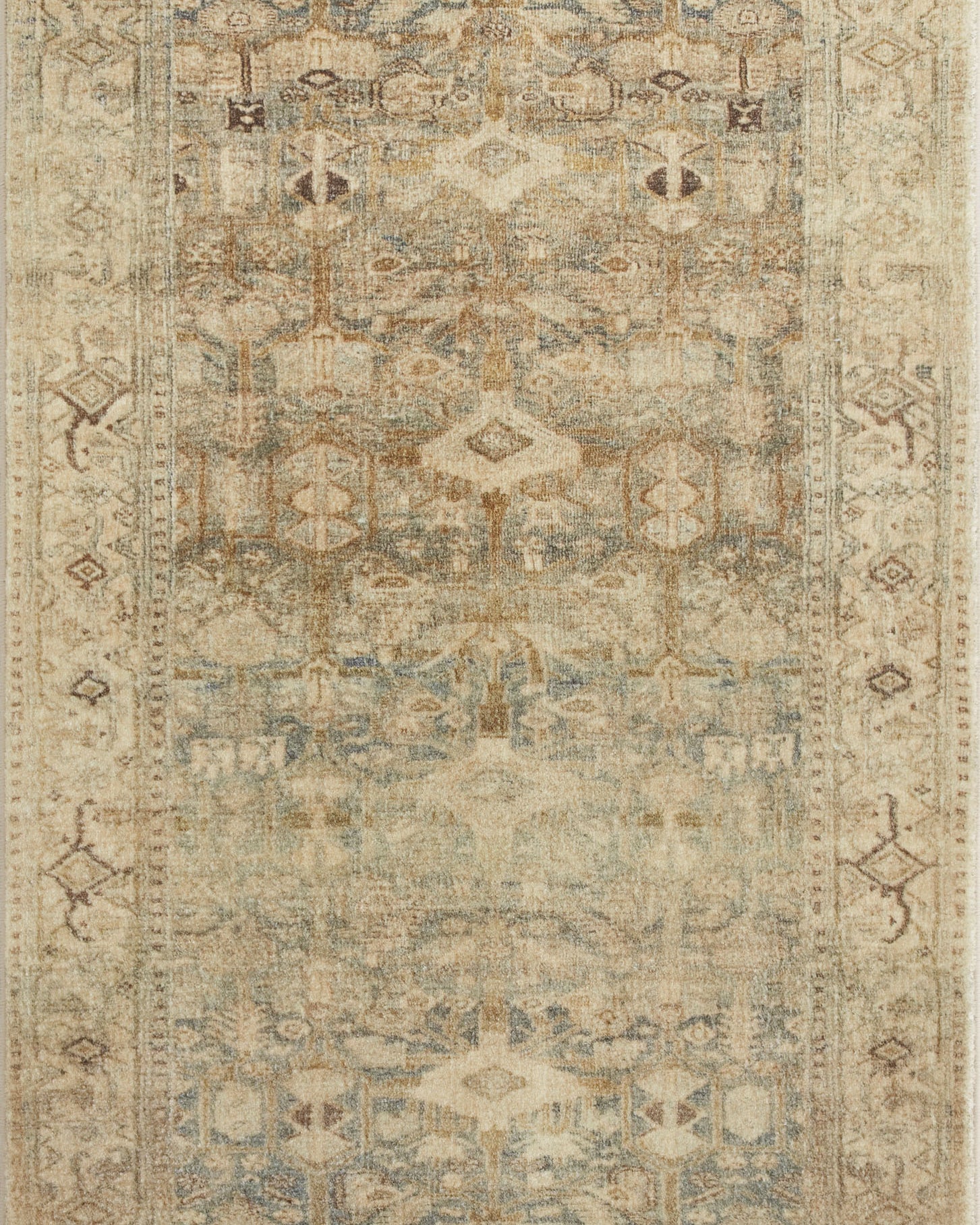 Loloi Margot Antique / Sage Rug No.1 RUGS - synthetic Loloi 18" x 18"