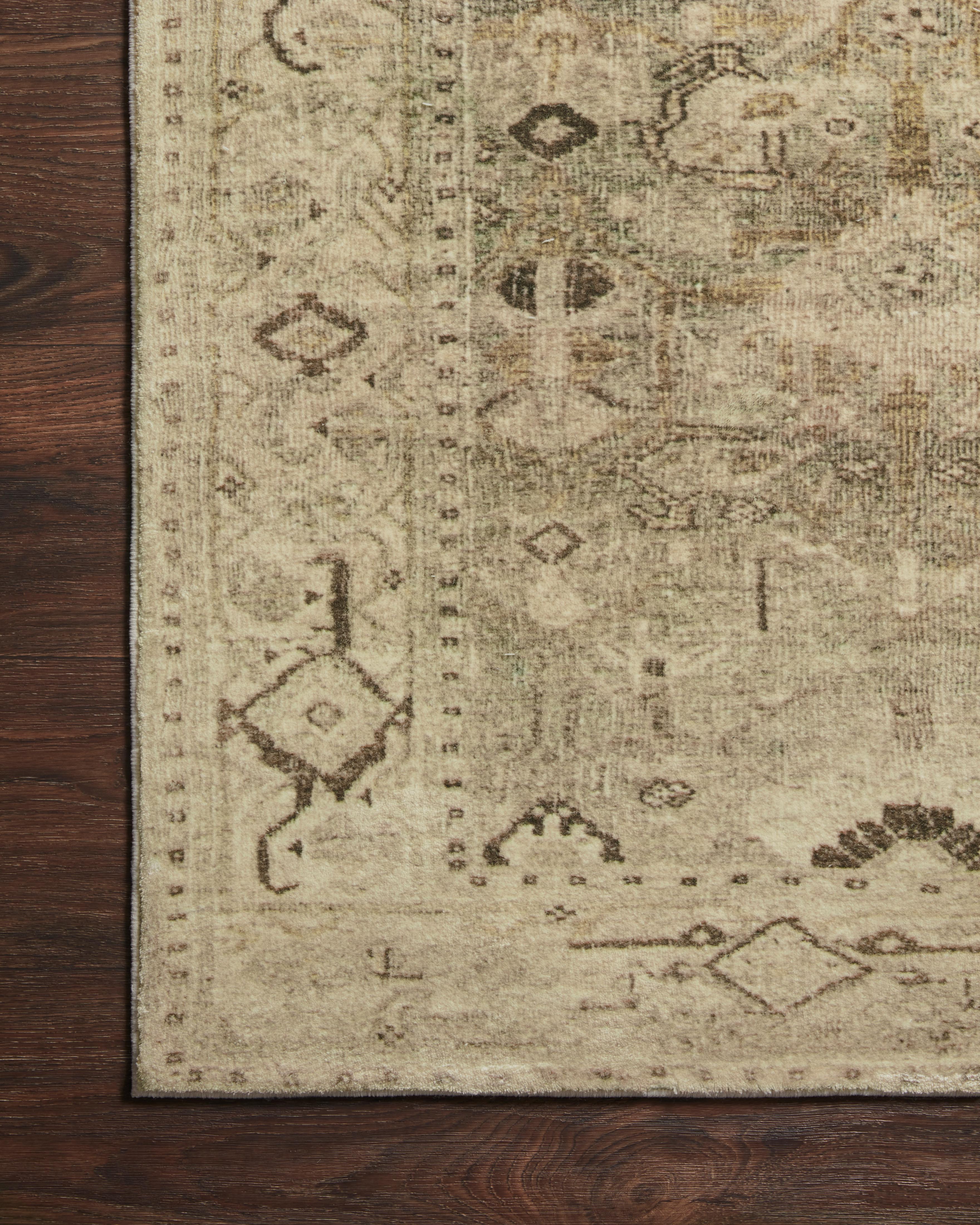 Loloi Margot Antique / Sage Rug No.2 RUGS - synthetic Loloi