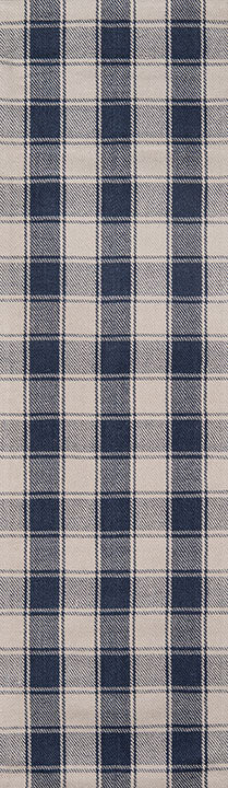 Marlby Tartan Navy Rug 0-rugs-wool Momeni