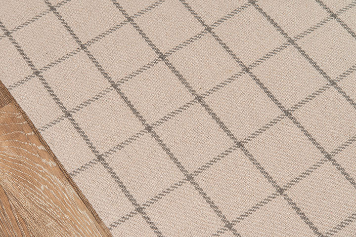Marlby Windowpane Ivory Rug 0-rugs-wool Momeni