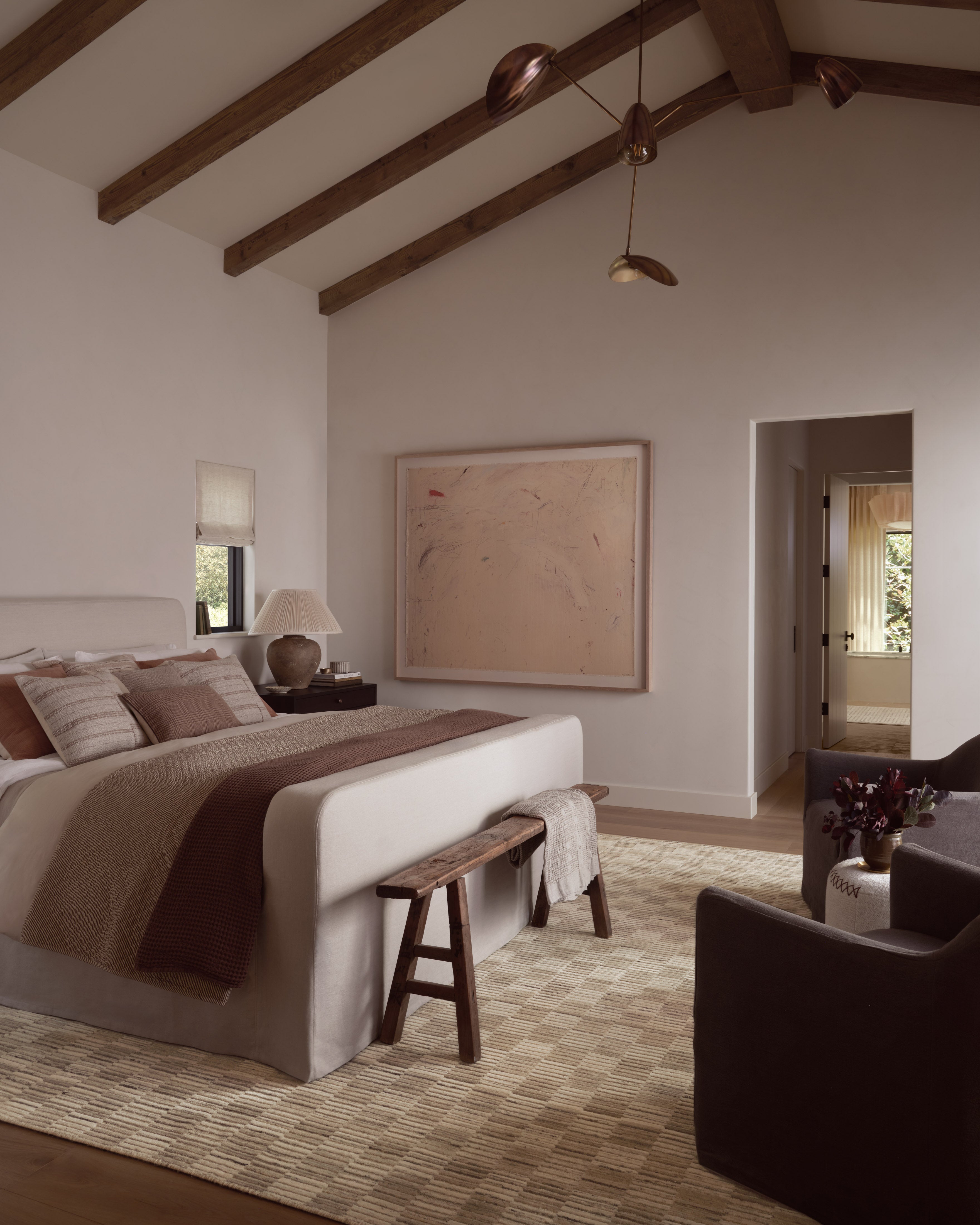 Amber Lewis x Loloi Marlowe Natural / Sand RUGS - checkered Loloi