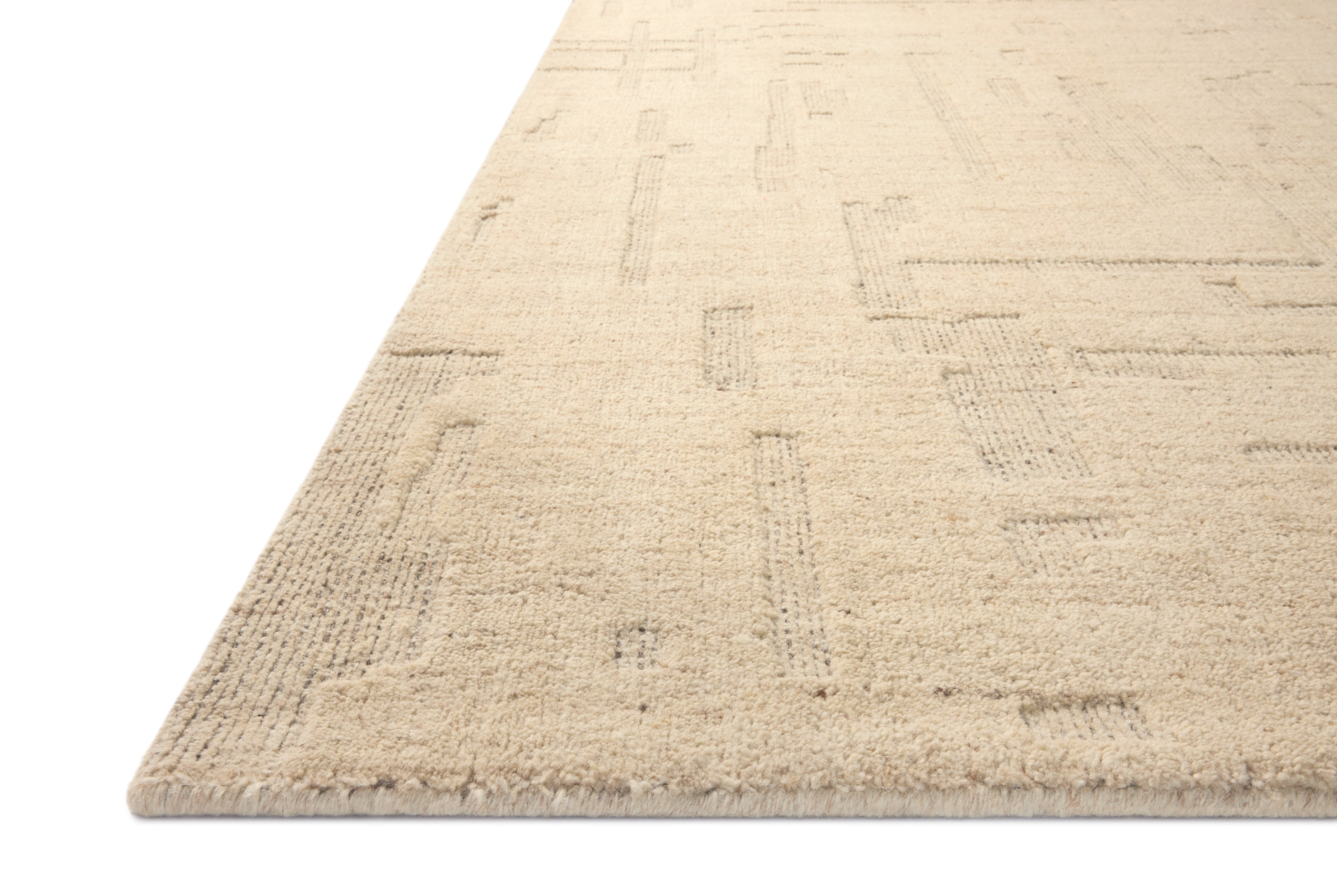 In-house sample - Loloi Maren Collection DESIGN - Rug Sample Loloi Camel