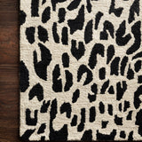 Loloi Masai Black / Ivory Rug RUGS - wool Loloi