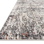 Loloi Medusa Ivory / Granite Rug RUGS - synthetic Loloi