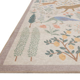 Rifle Paper Co. x Loloi Menagerie Cream Rug No.1 RUGS - synthetic Loloi