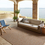 Loloi Merrick Oatmeal / Sunrise Rug 5-Rugs - indoor/outdoor Loloi