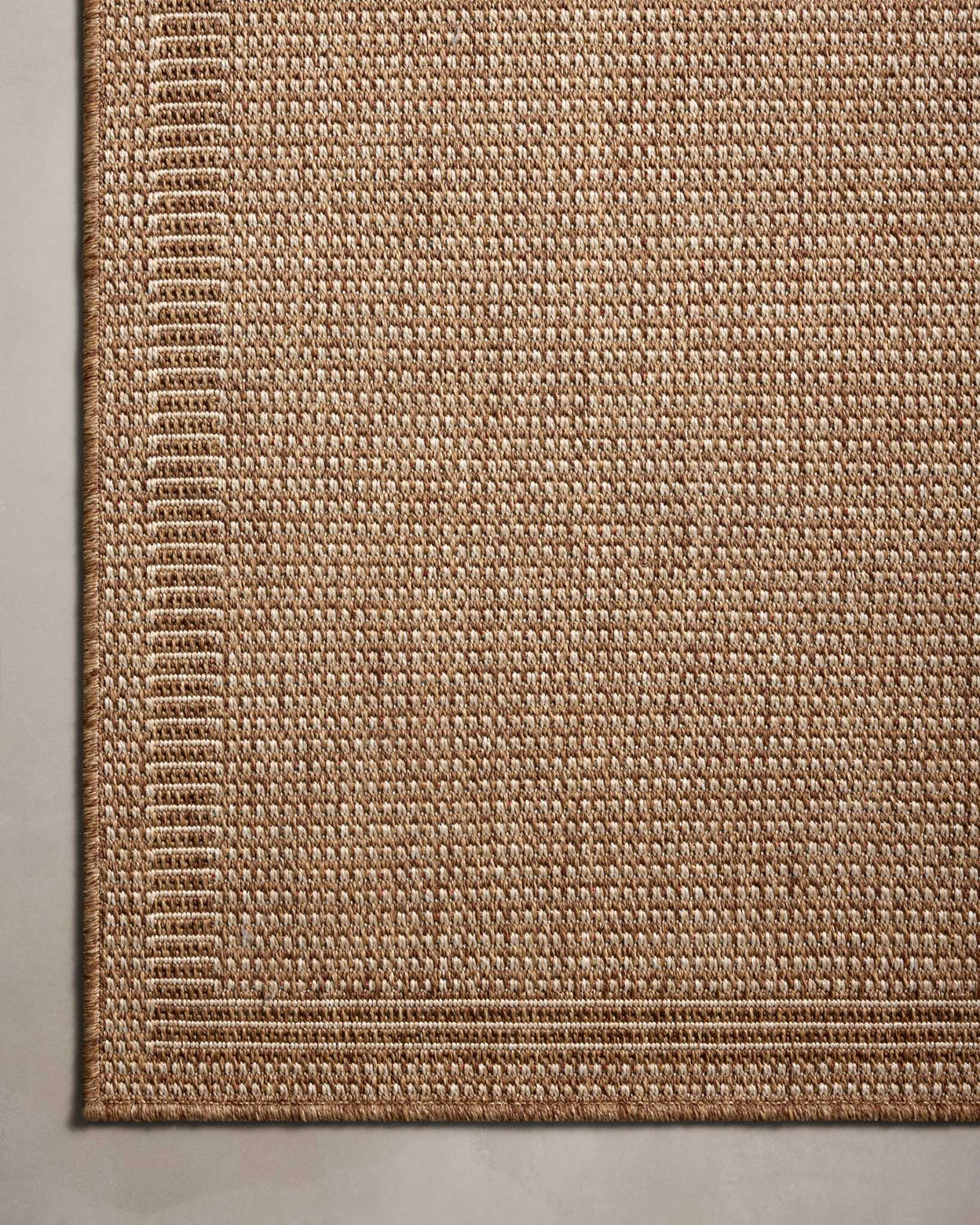 Loloi Merrick Natural / Oatmeal Rug 5-Rugs - indoor/outdoor Loloi