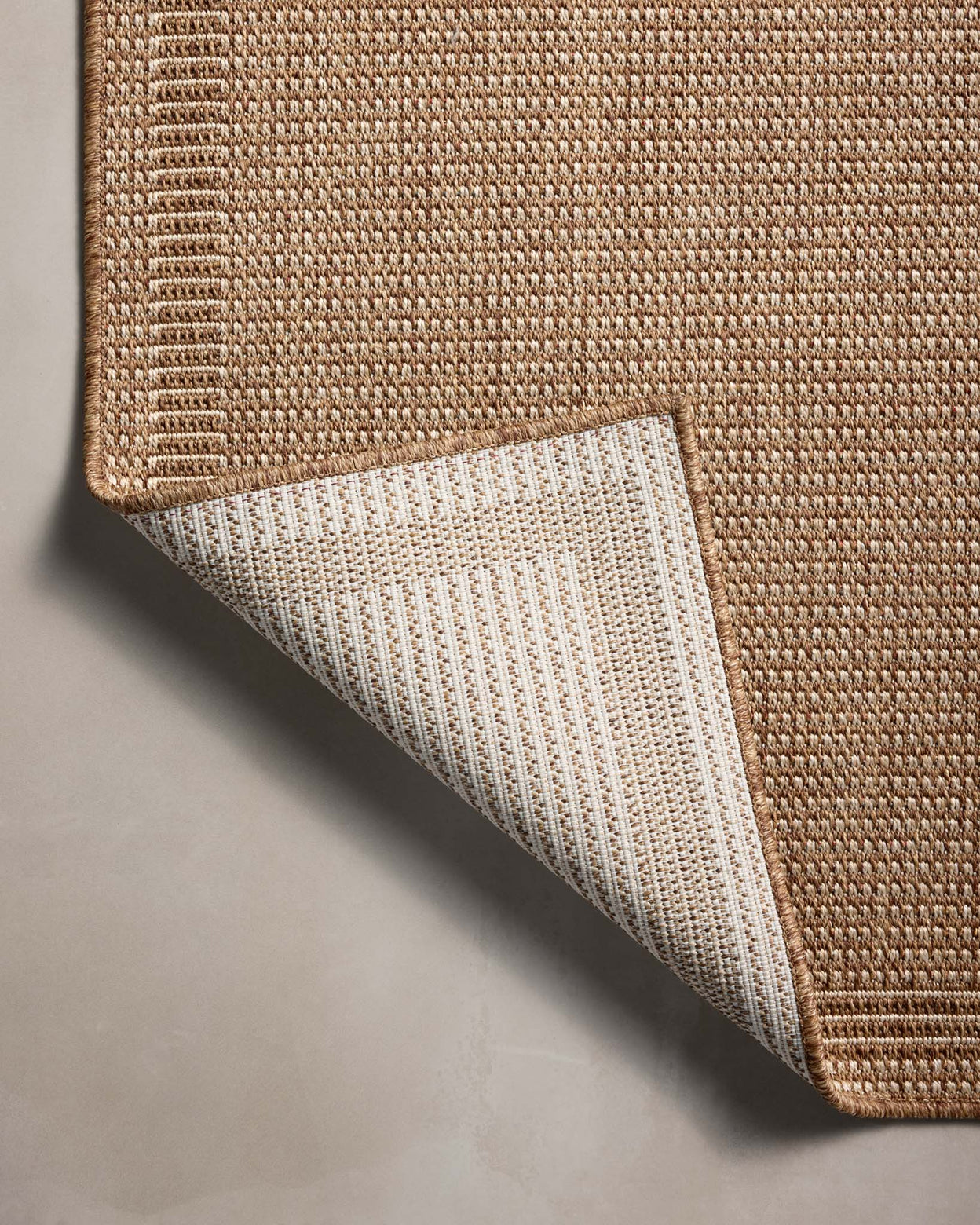 Loloi Merrick Natural / Oatmeal Rug 5-Rugs - indoor/outdoor Loloi