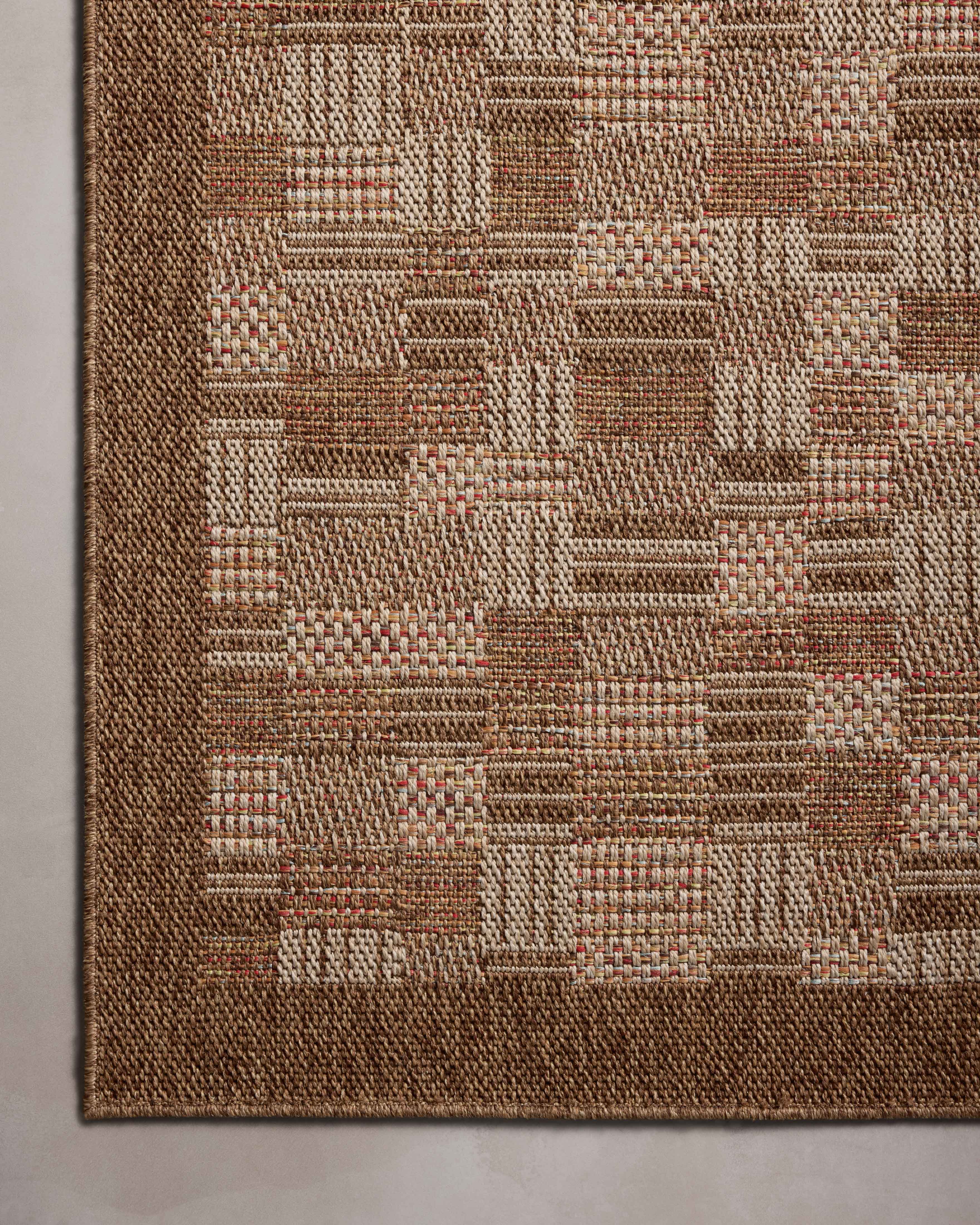 Loloi Merrick Chestnut / Fiesta Rug 5-Rugs - indoor/outdoor Loloi