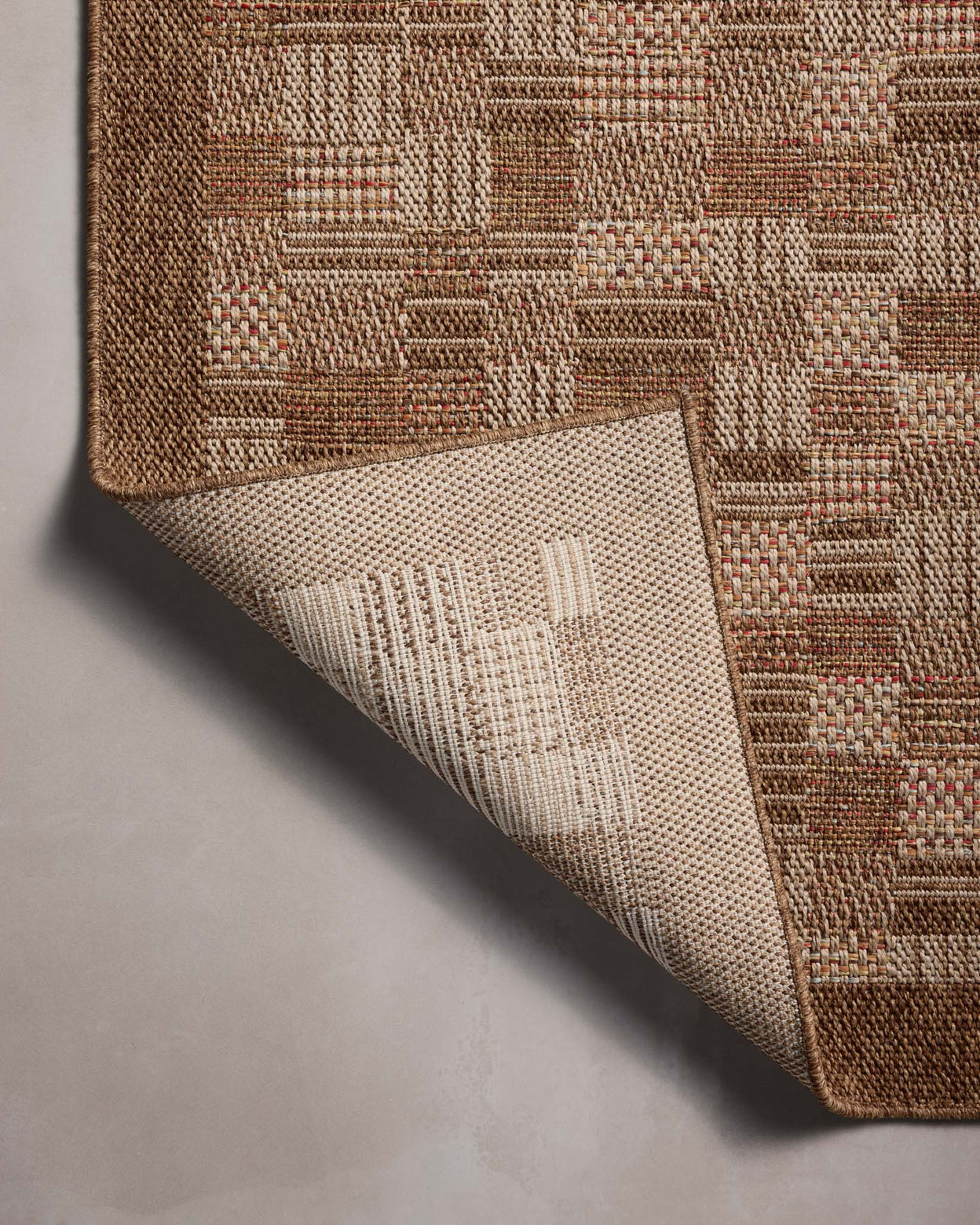Loloi Merrick Chestnut / Fiesta Rug 5-Rugs - indoor/outdoor Loloi