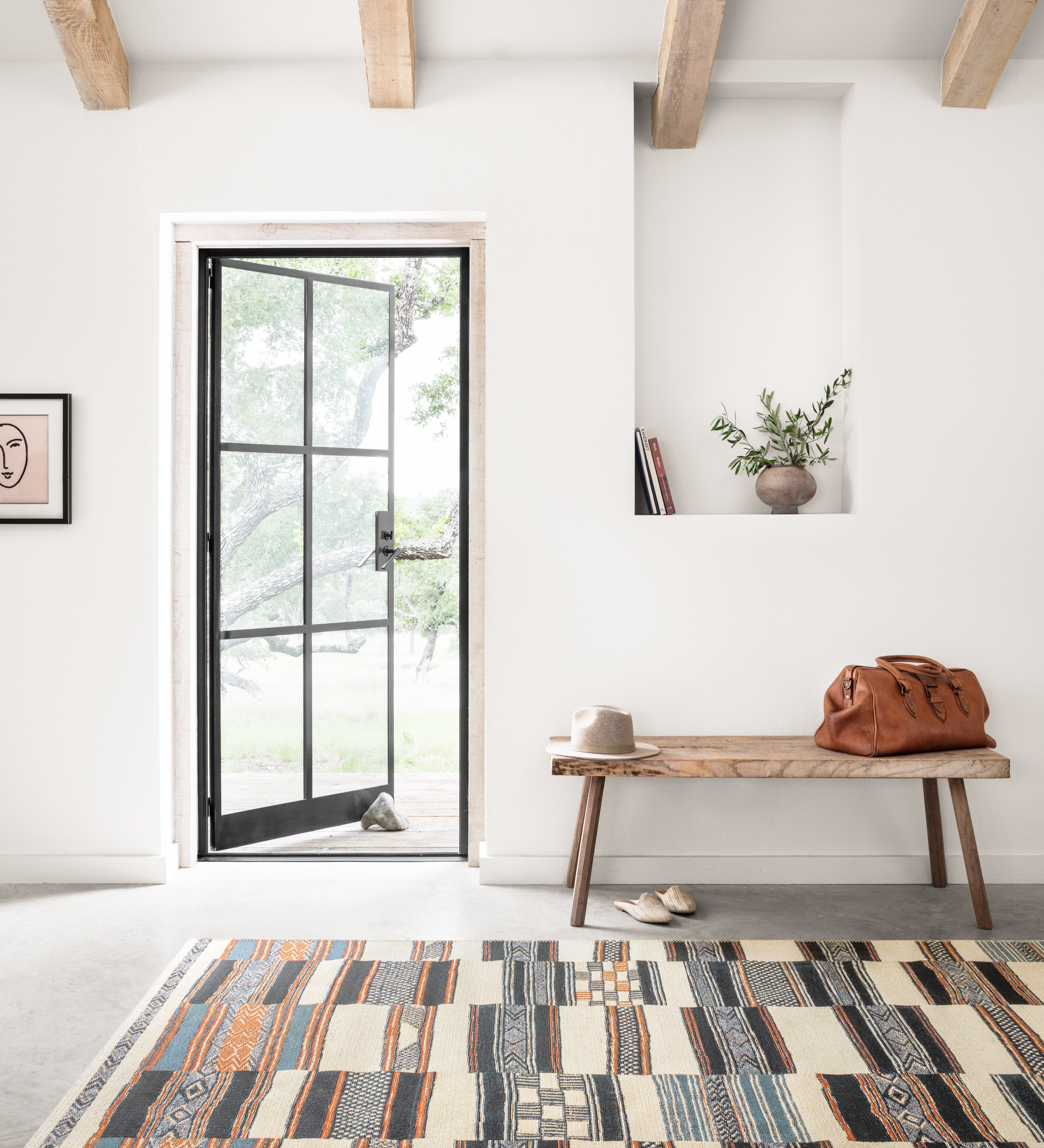 Loloi Mika Ivory / Multi Rug RUGS - synthetic Loloi