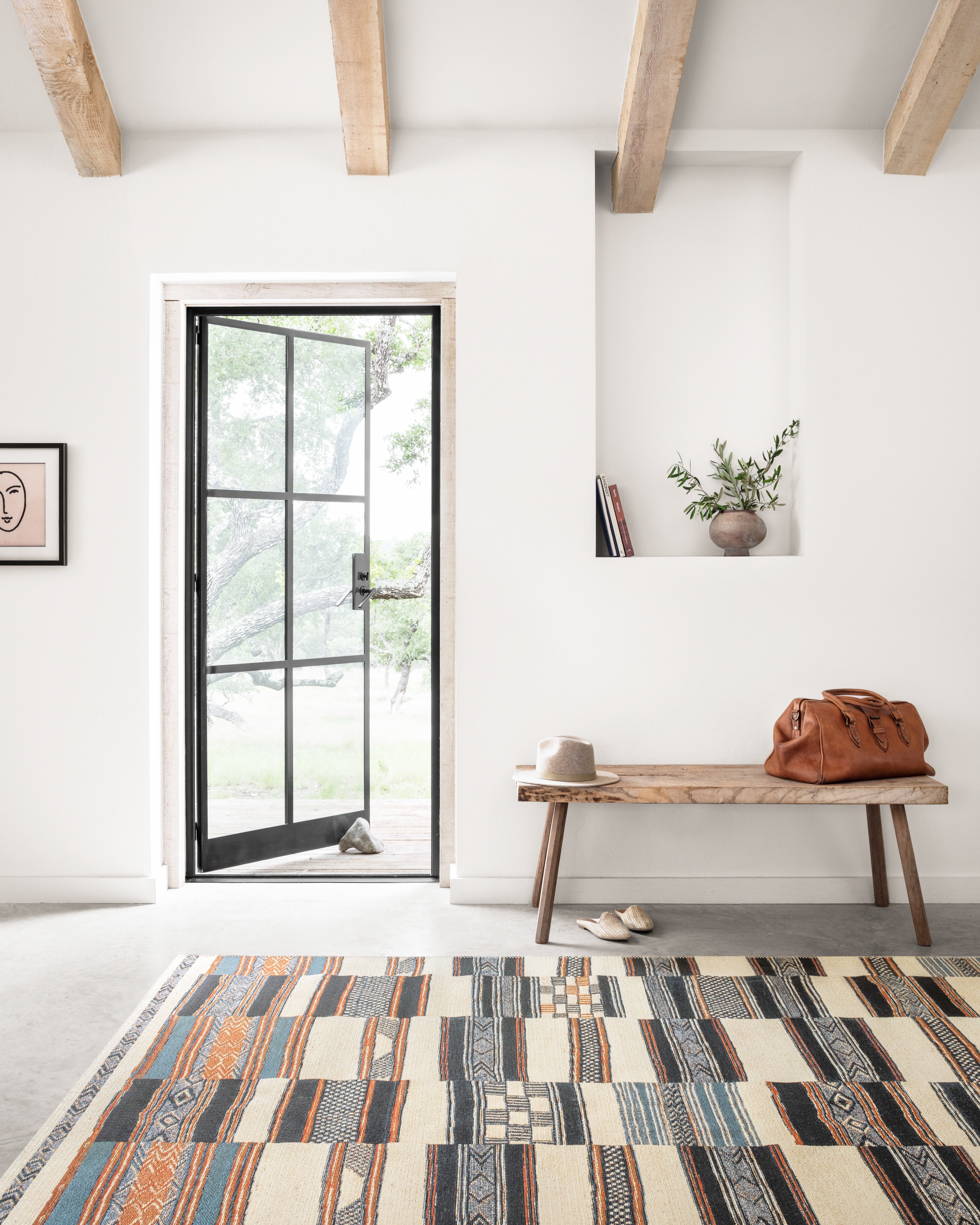 Loloi Mika Ivory / Multi Rug RUGS - synthetic Loloi