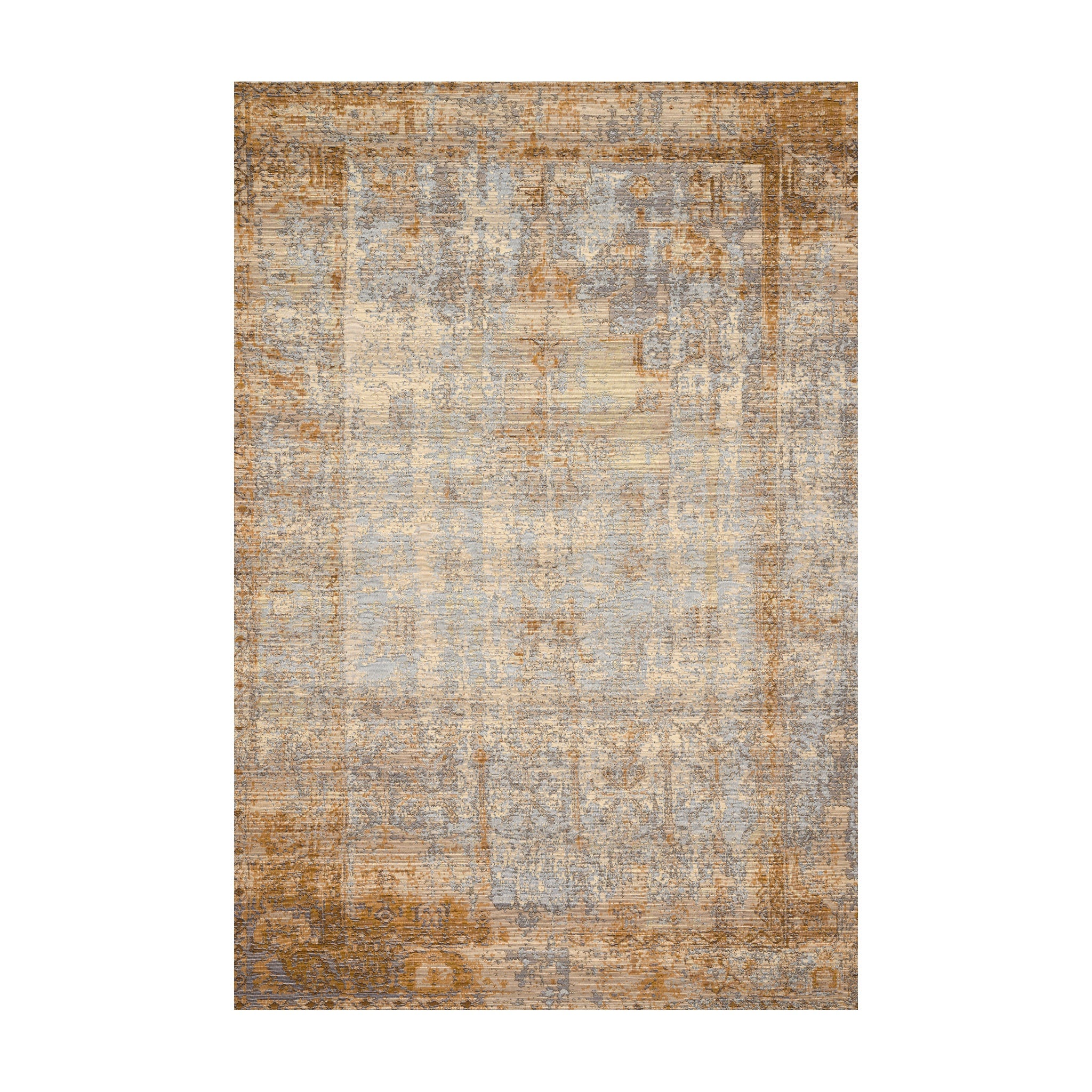 Loloi Mika Ant. Ivory / Copper Rug RUGS - synthetic Loloi 18" x 18"