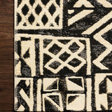 Loloi Mika Ivory / Black Rug RUGS - synthetic Loloi