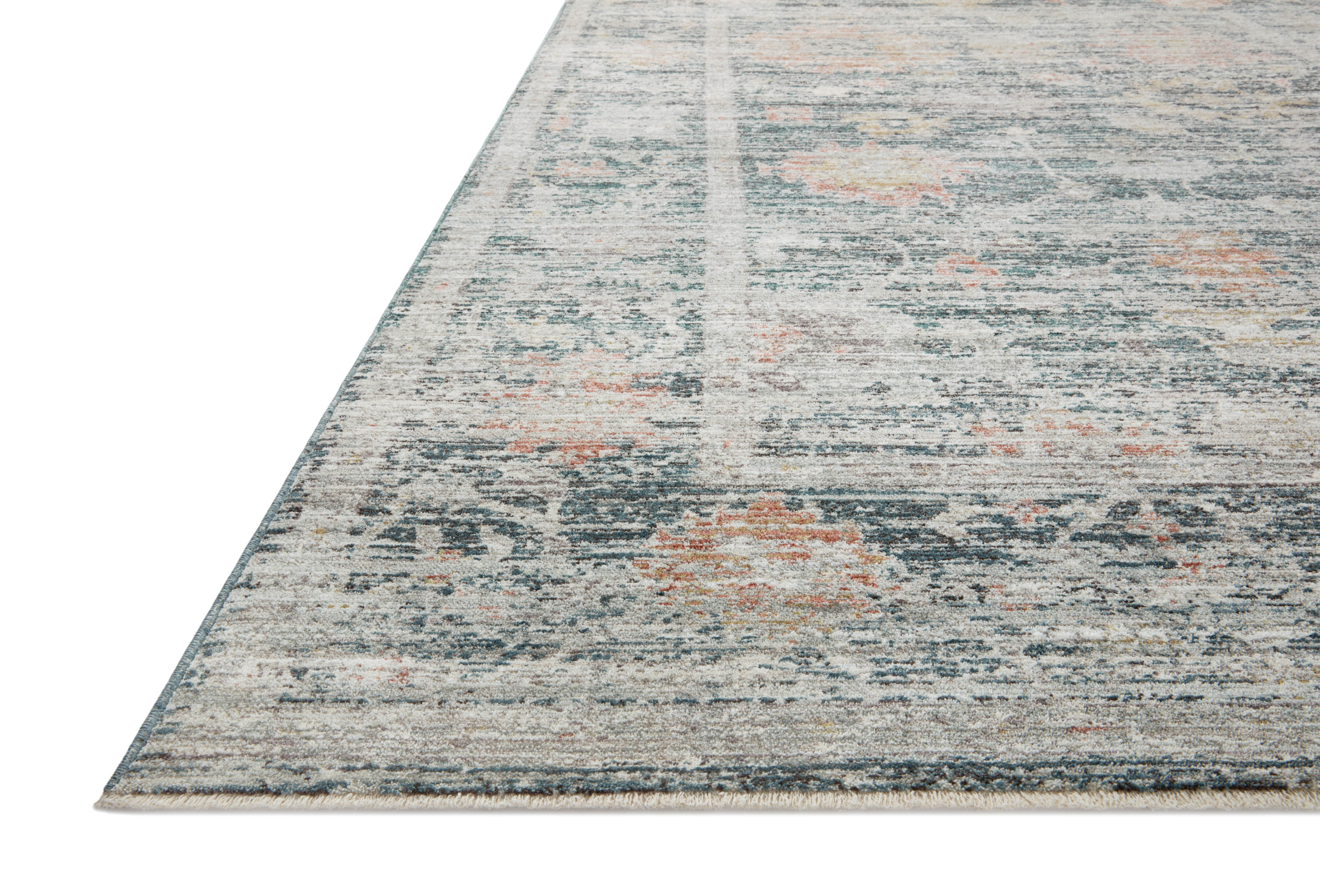 Joanna Gaines x Loloi Millie Blue / Multi Rug RUGS - synthetic Loloi