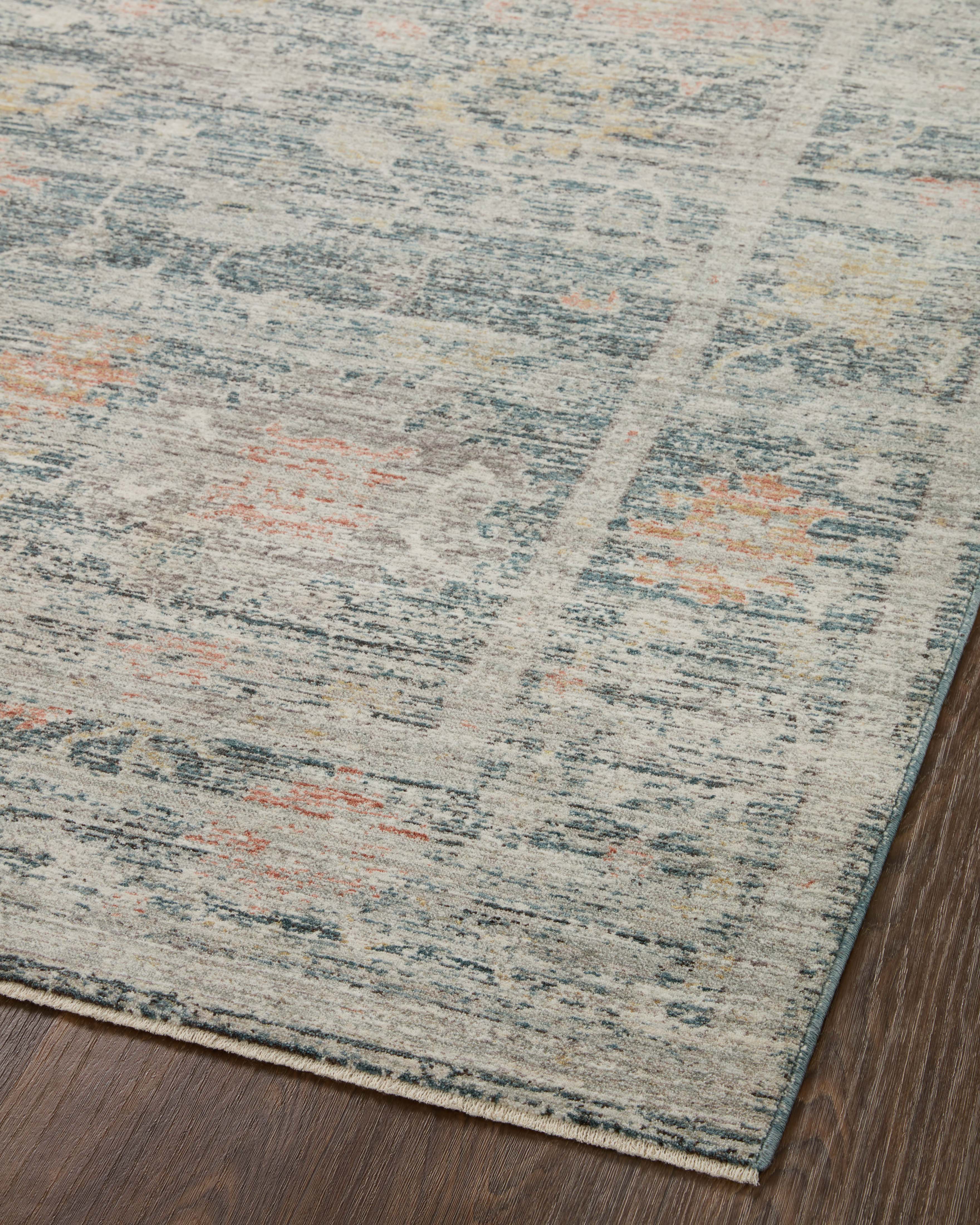 Joanna Gaines x Loloi Millie Blue / Multi Rug RUGS - synthetic Loloi