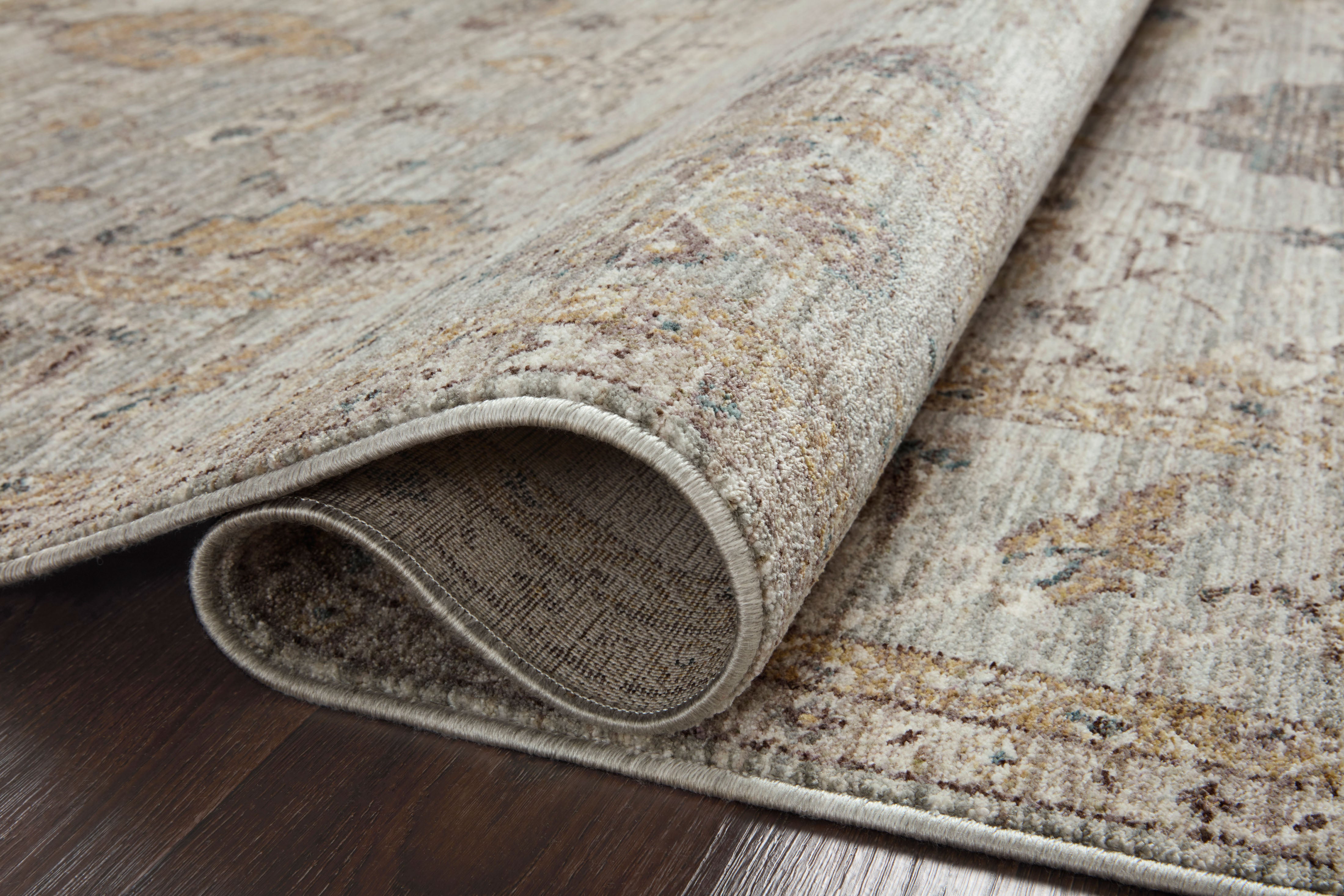 Magnolia Home by Joanna Gaines x Loloi Millie Sky / Gold Rug 0-patterned rugs Loloi