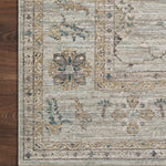 Magnolia Home by Joanna Gaines x Loloi Millie Sky / Gold Rug 0-patterned rugs Loloi