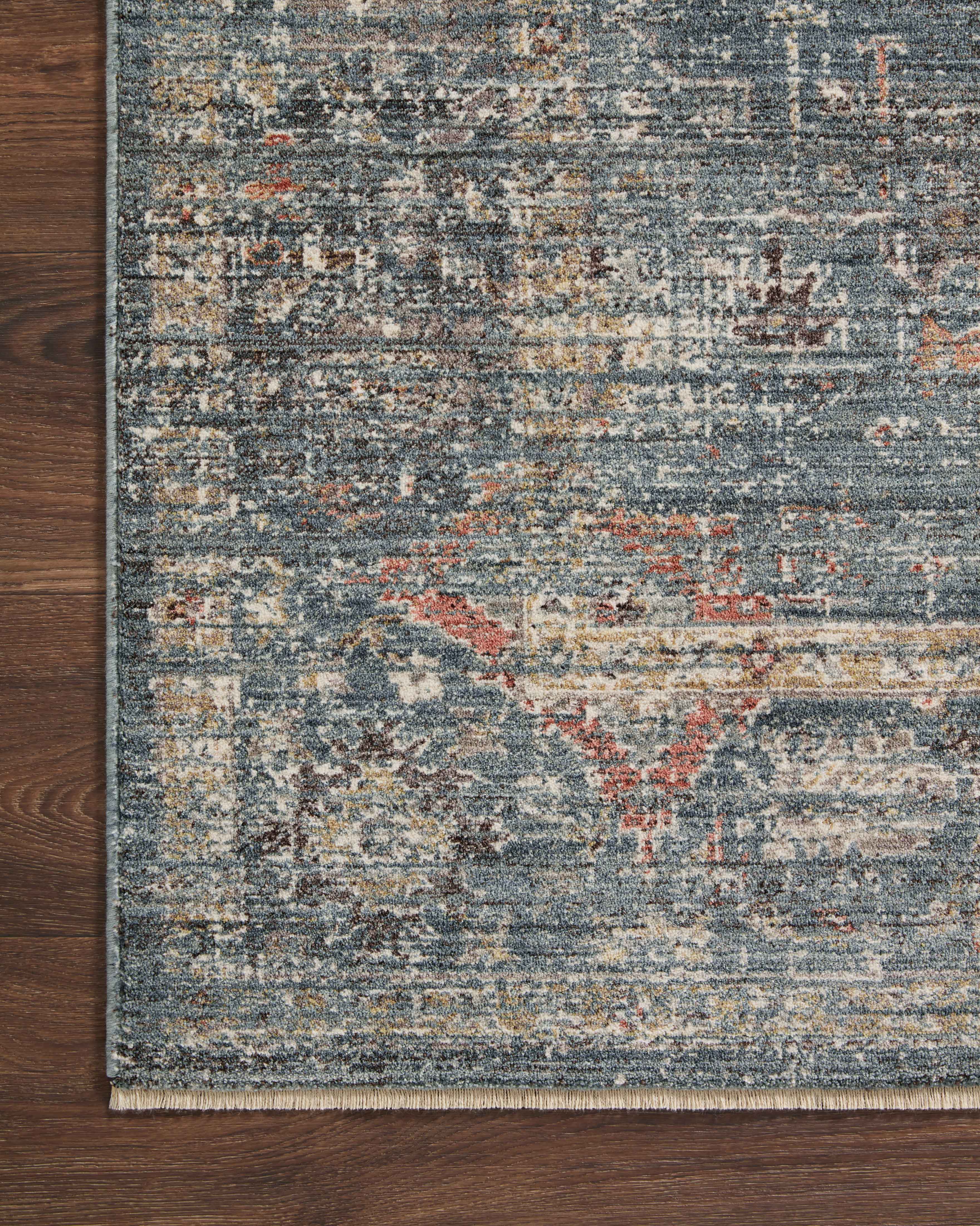 Joanna Gaines x Loloi Millie Denim / Multi Rug RUGS - synthetic Loloi