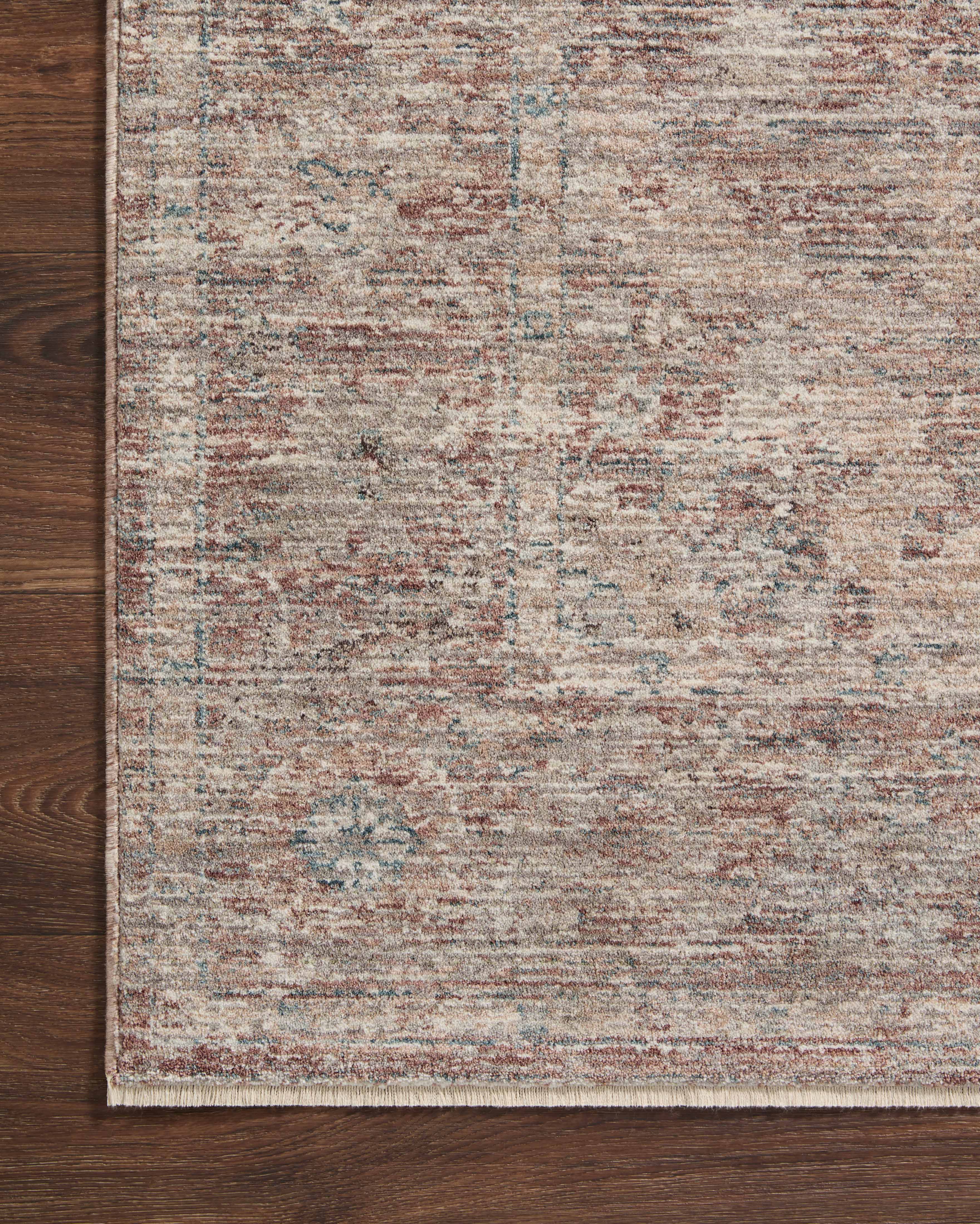 Joanna Gaines x Loloi Millie Brick / Fog Rug RUGS - synthetic Loloi