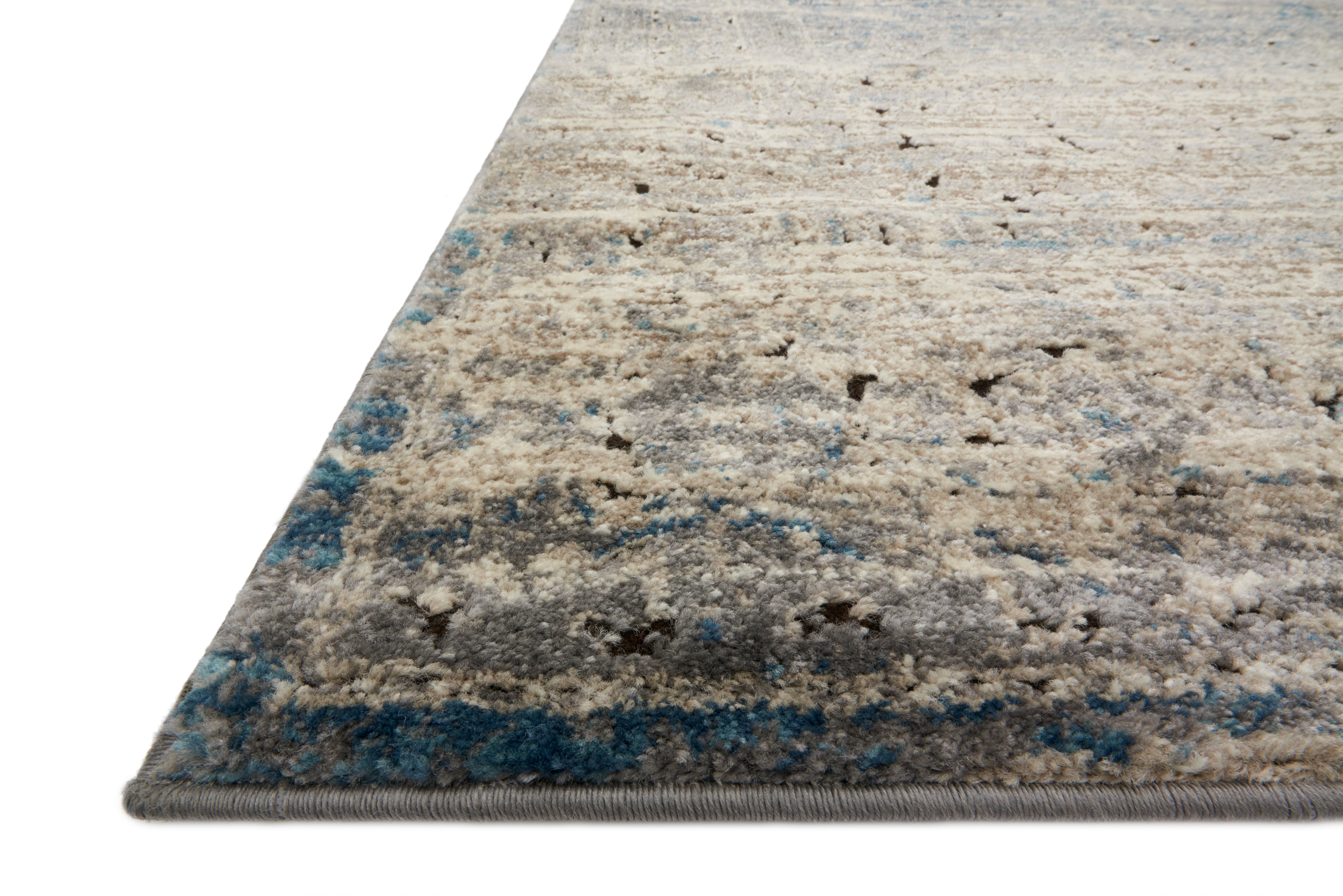 Loloi Millennium Grey / Blue Rug RUGS - synthetic Loloi