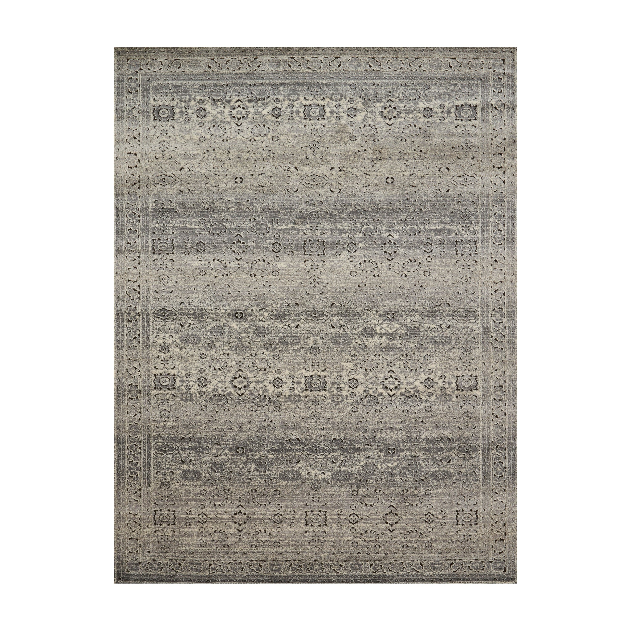 Loloi Millennium Grey / Charcoal Rug RUGS - synthetic Loloi 18" x 18"