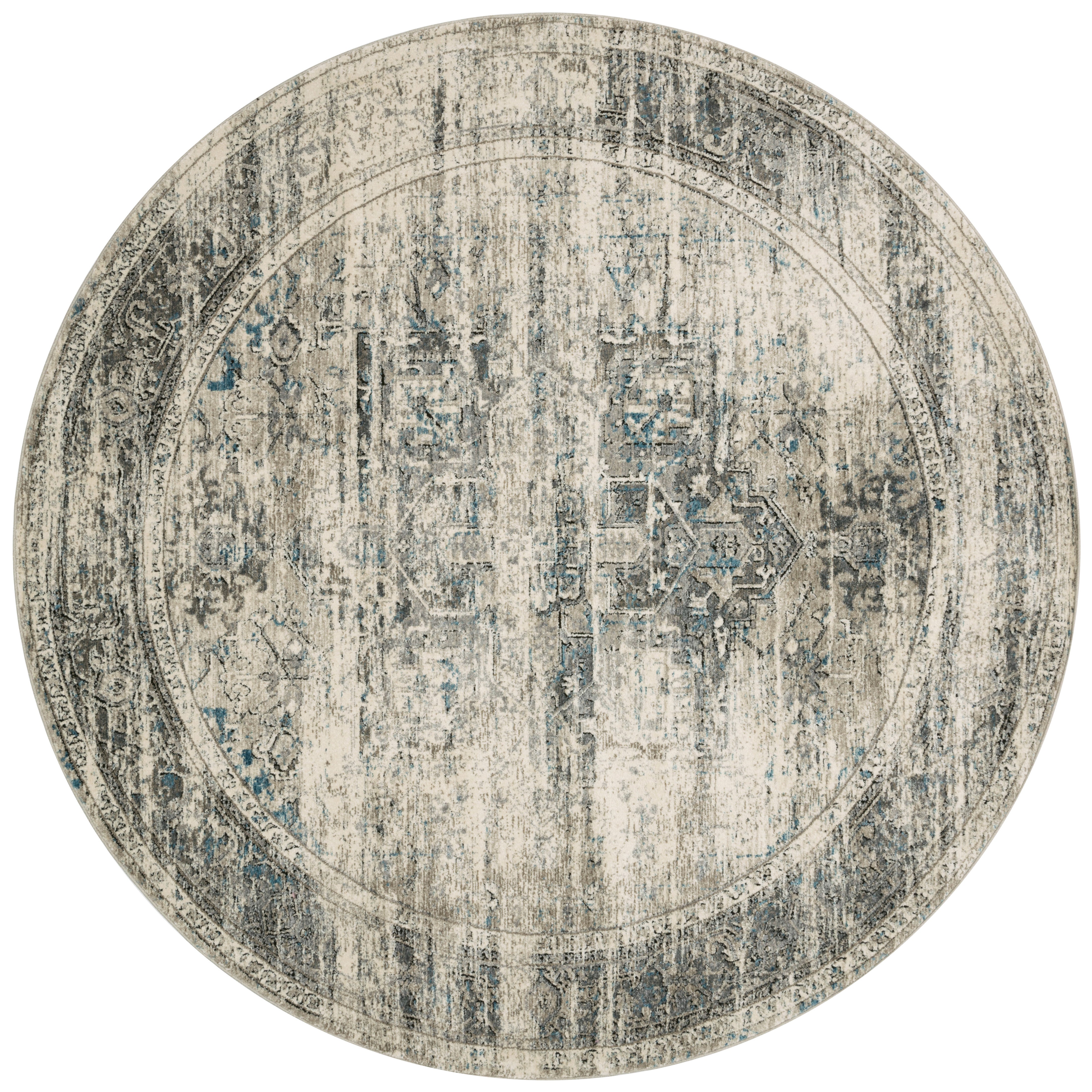 Loloi Millennium Taupe / Ivory Rug RUGS - synthetic Loloi