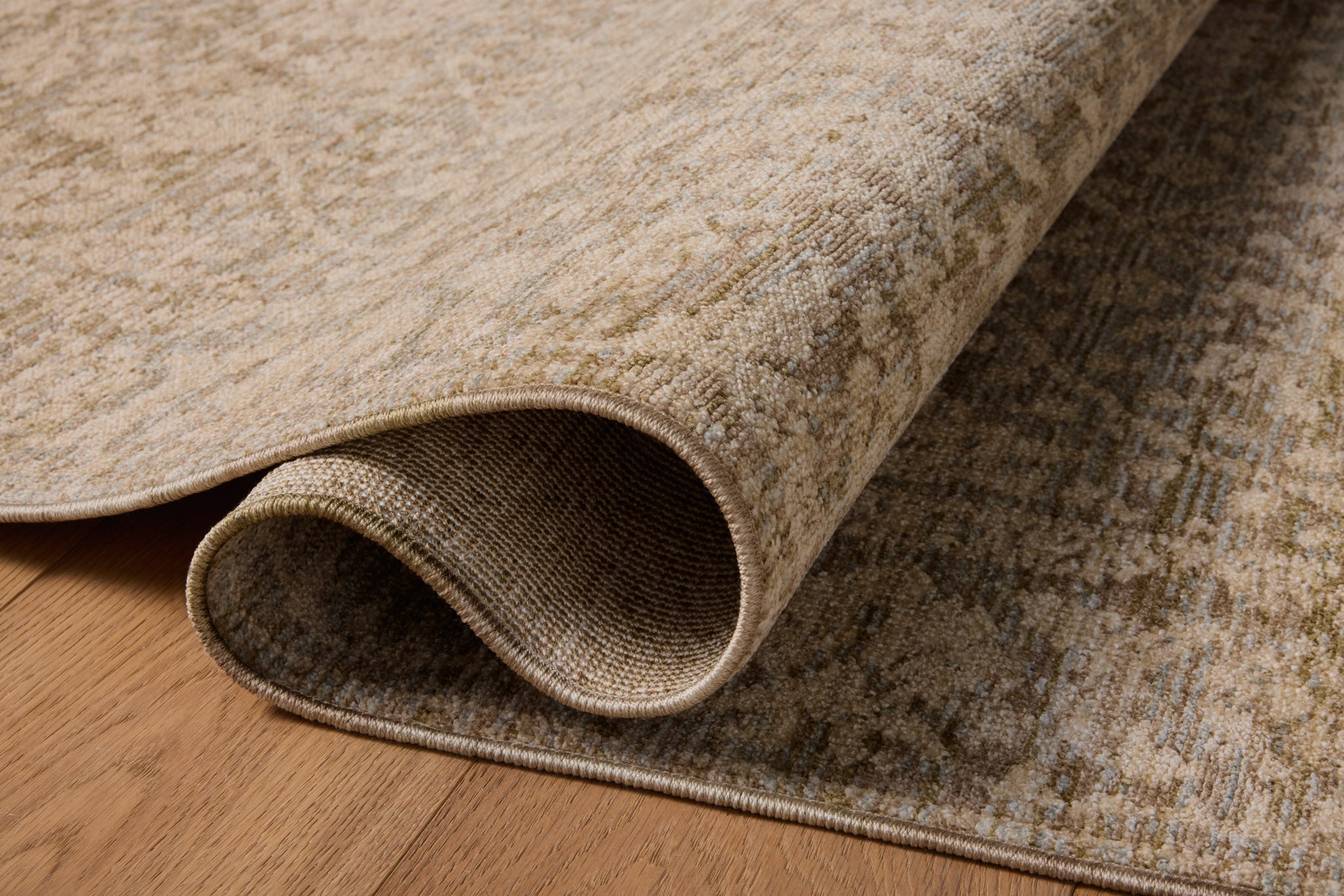 Chris Loves Julia x Loloi Miriam Slate / Natural Rug - Rug & Weave