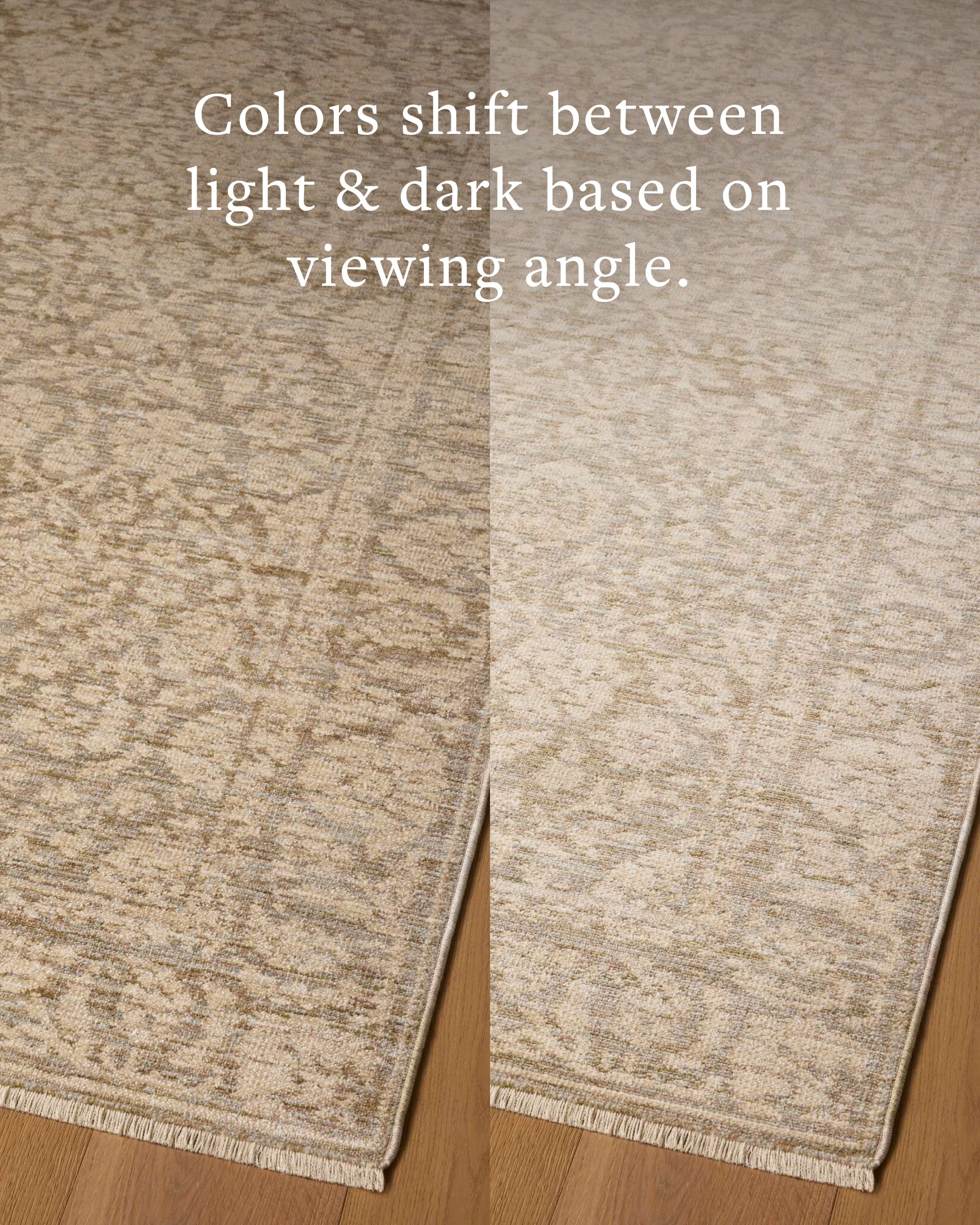 Chris Loves Julia x Loloi Miriam Slate / Natural Rug - Rug & Weave