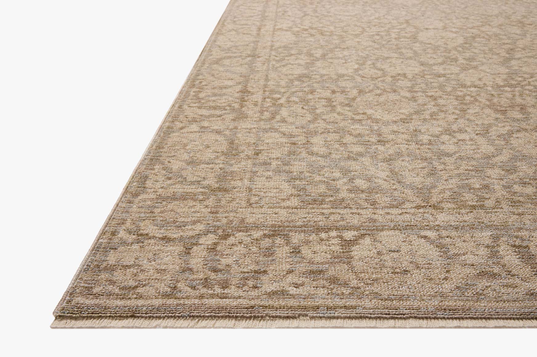Chris Loves Julia x Loloi Miriam Slate / Natural Rug - Rug & Weave