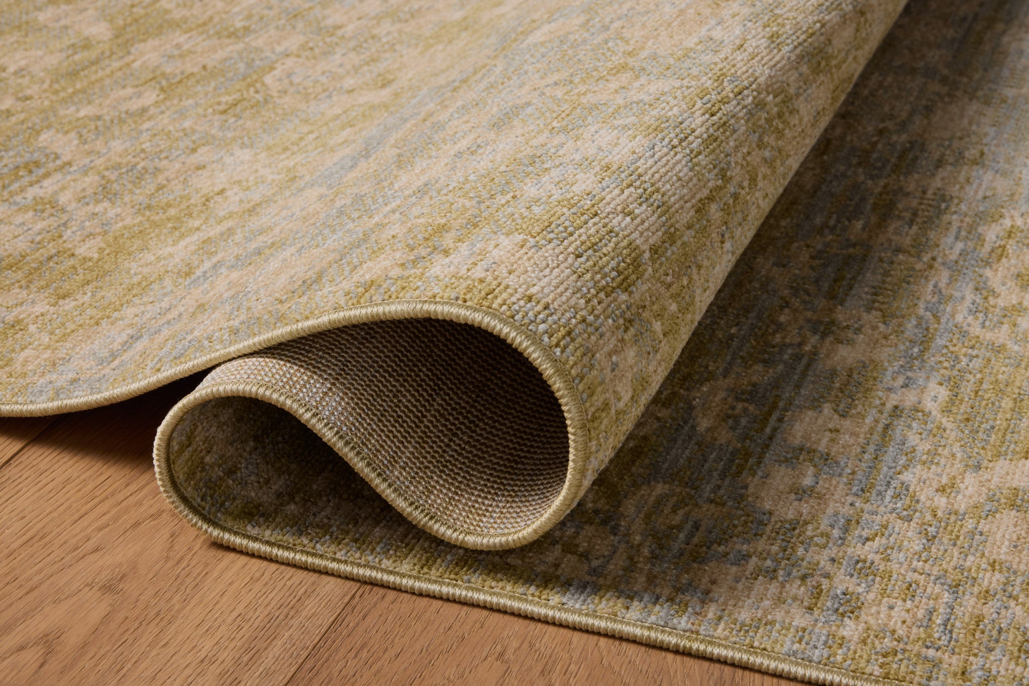 Chris Loves Julia x Loloi Miriam Moss / Sky Rug - Rug & Weave