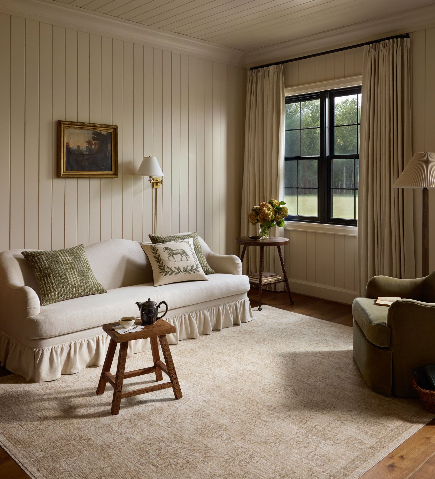 Chris Loves Julia x Loloi Miriam Ivory / Neutral Rug - Rug & Weave