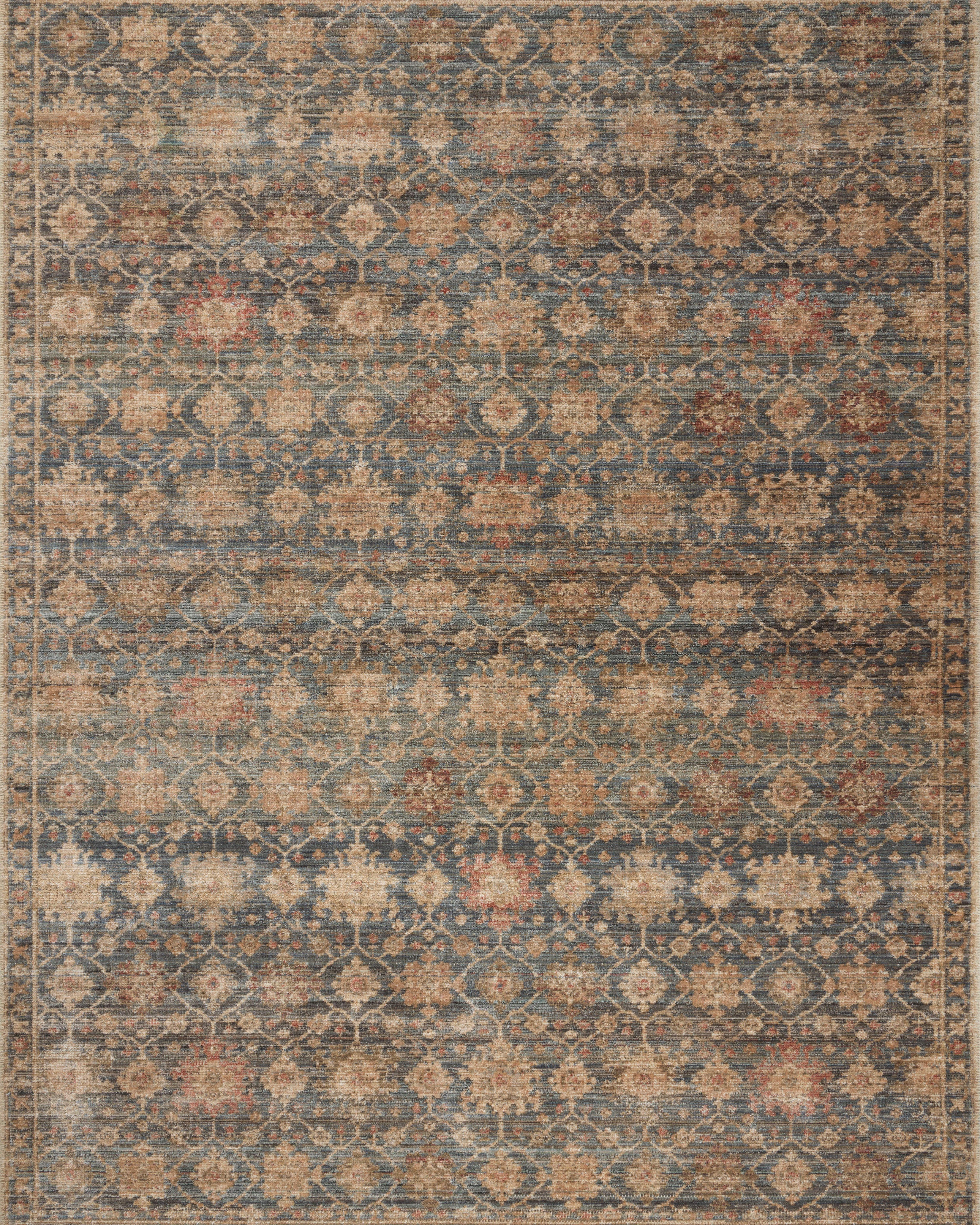 Amber Lewis x Loloi Molly Ocean / Sunset Rug 0-RUGS-patterned Loloi