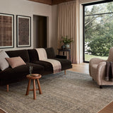Amber Lewis x Loloi Molly Navy / Blush Rug 0-RUGS-patterned Loloi