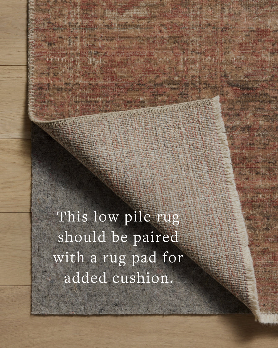 Amber Lewis x Loloi Molly Brick / Bark Rug 0-RUGS-patterned Loloi