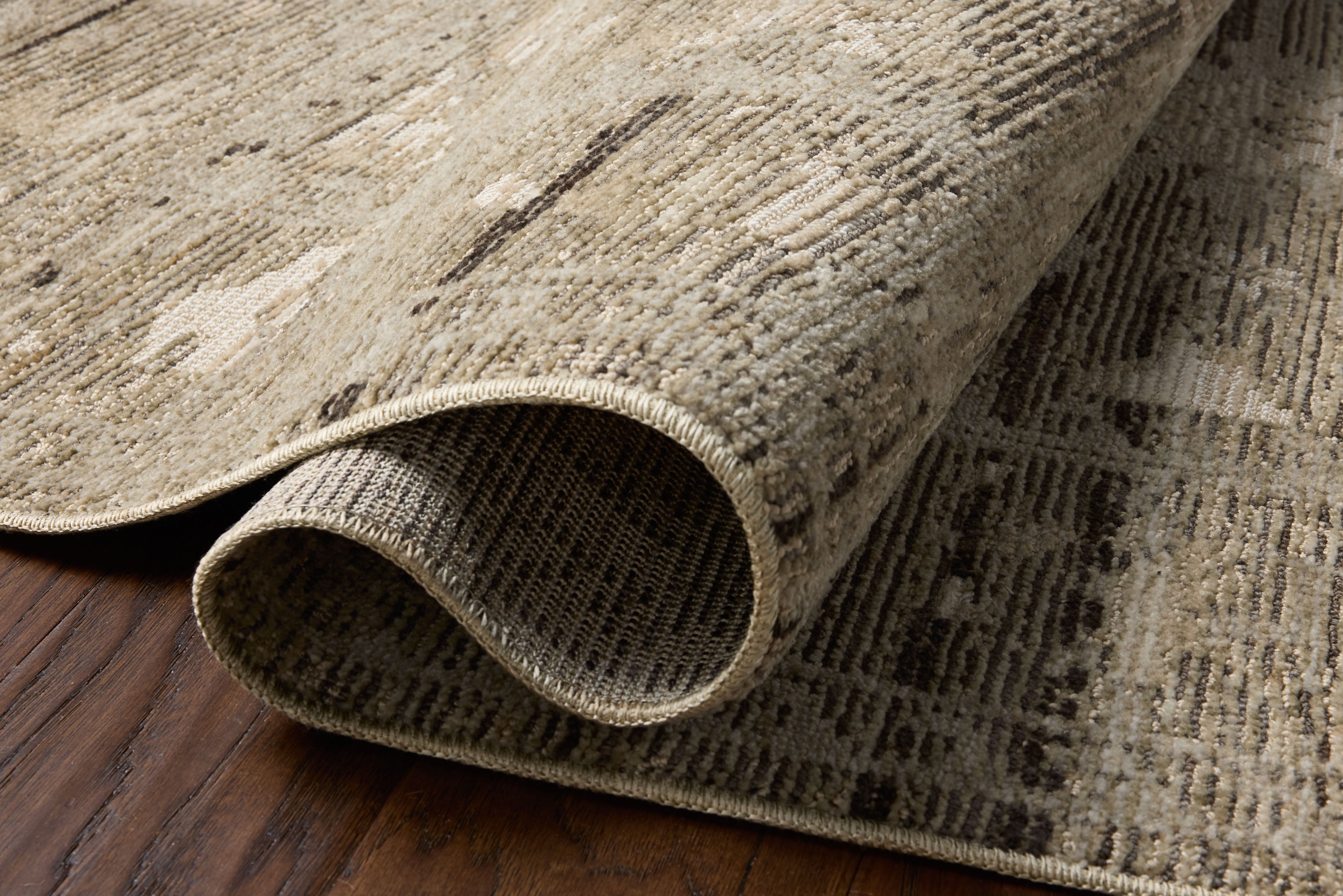 Loloi Milena Sage / Ivory Rug RUGS - synthetic Loloi 18" x 18"