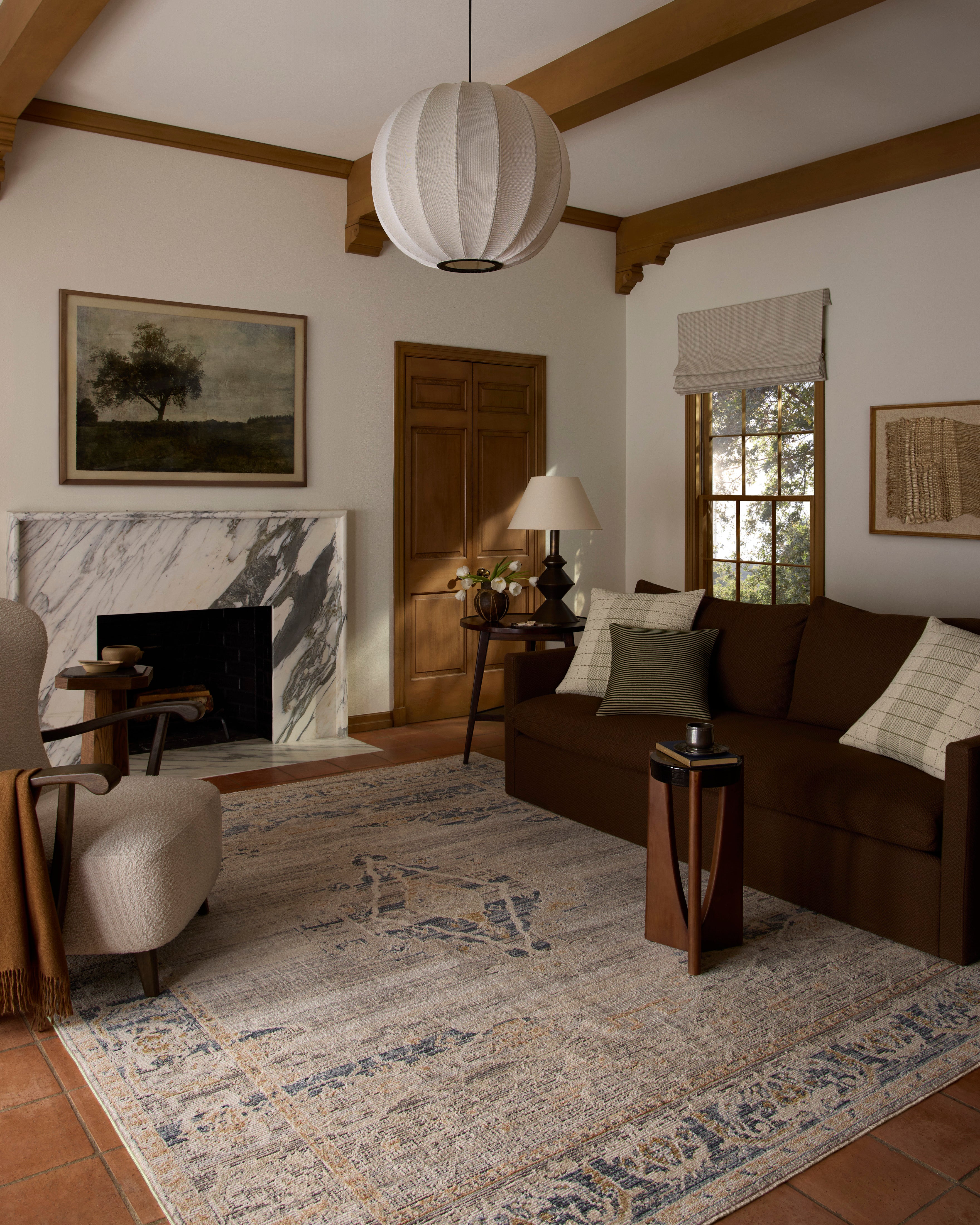Loloi Milena Natural / Ivory Rug RUGS - synthetic Loloi